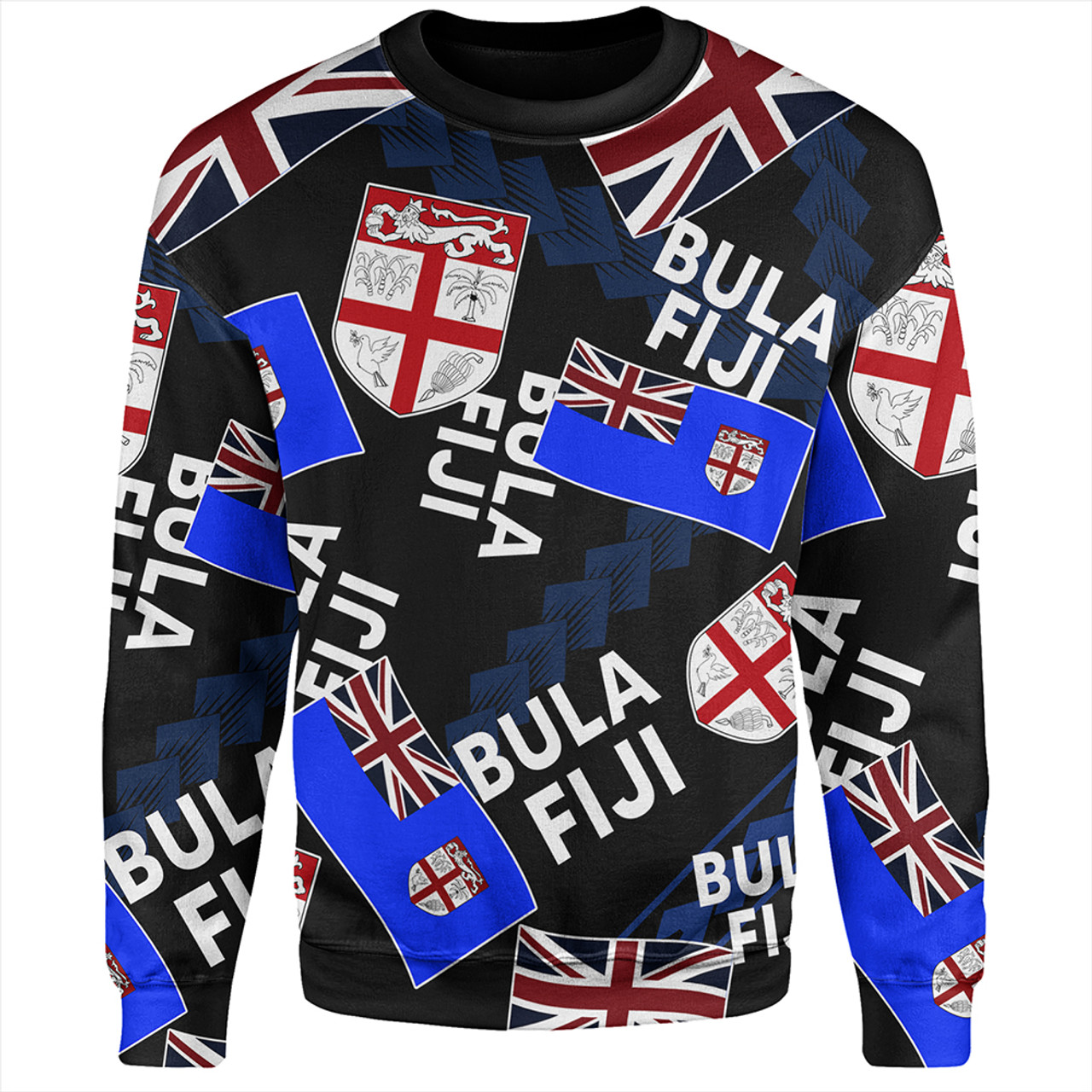 Fiji Sweatshirt Flag Outfit Free Style
