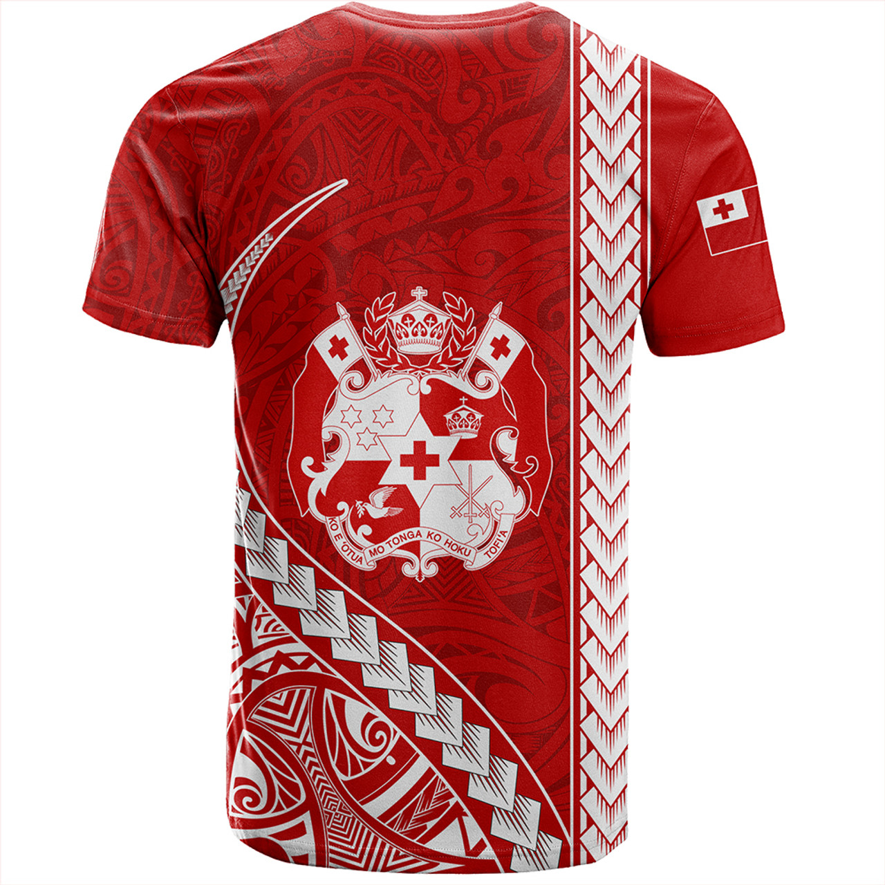 Tonga T-Shirt Tribal Polynesian Coat Of Arms