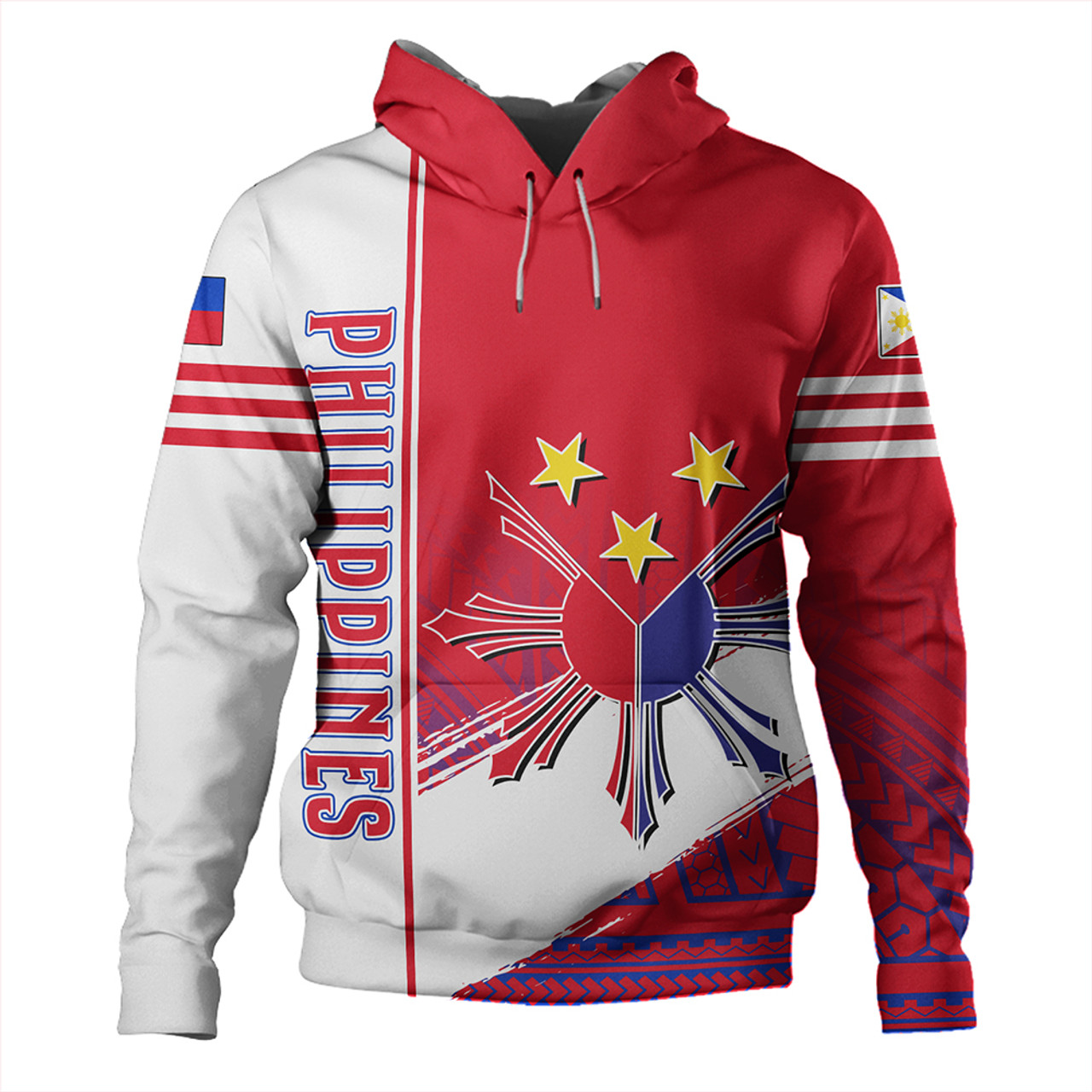 Philippines Hoodie Sun Star Quartar Style