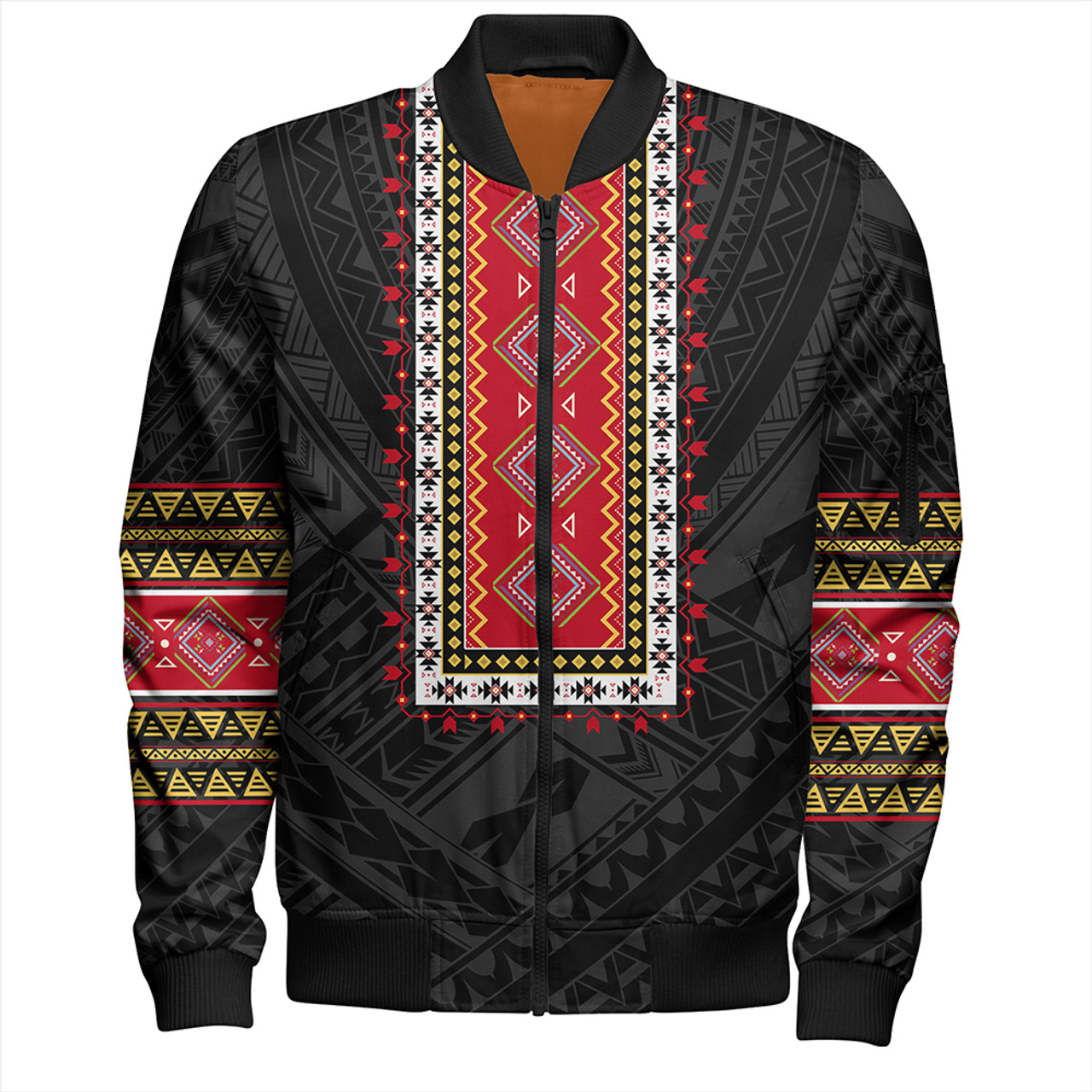 Philippines Bomber Jacket Ethnic Traditional Eagle Style