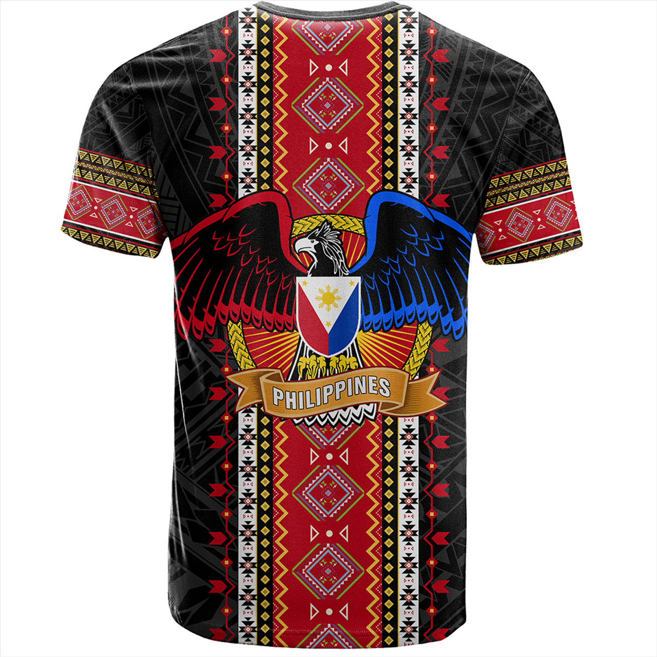 Philippines T-Shirt Ethnic Traditional Eagle Style