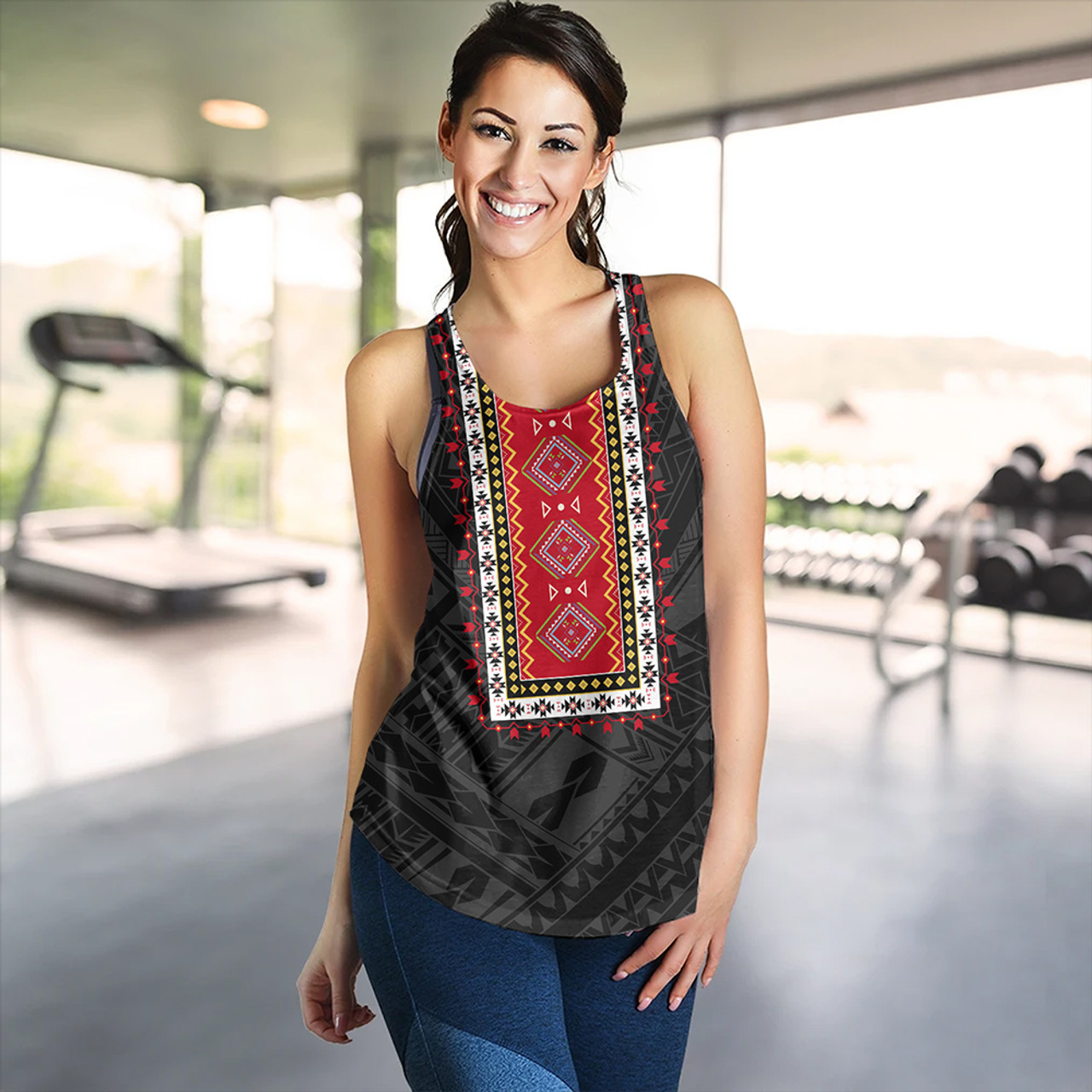 Philippines Women Tank Ethnic Traditional Eagle Style