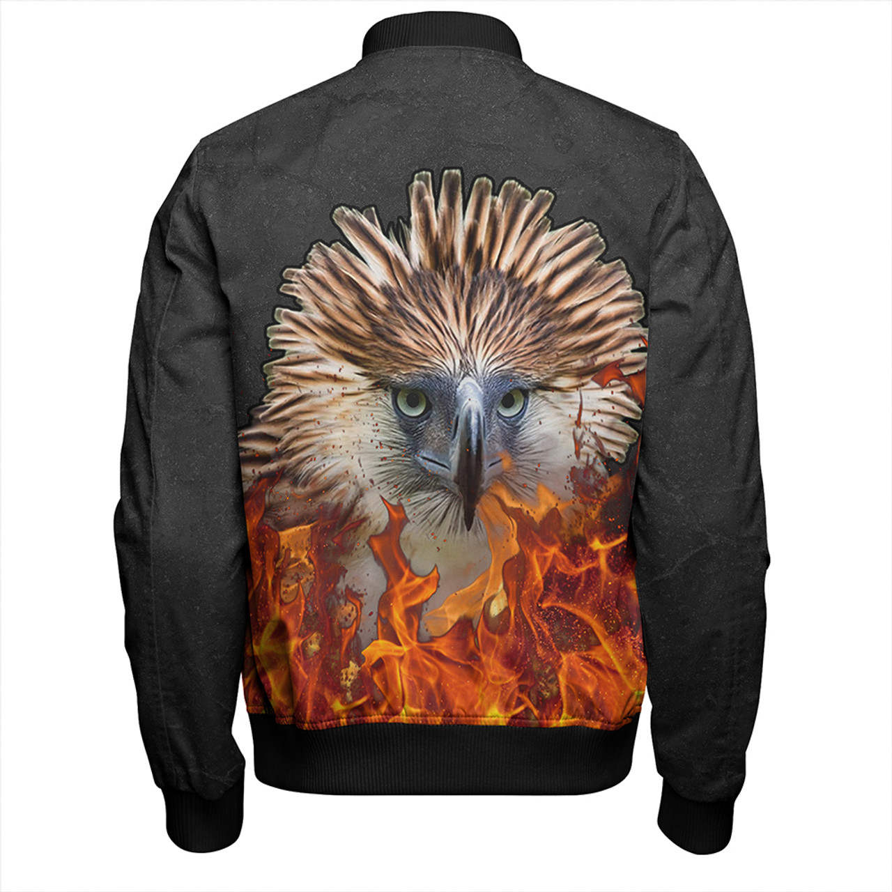 Philippines Bomber Jacket Eagle Fire Style