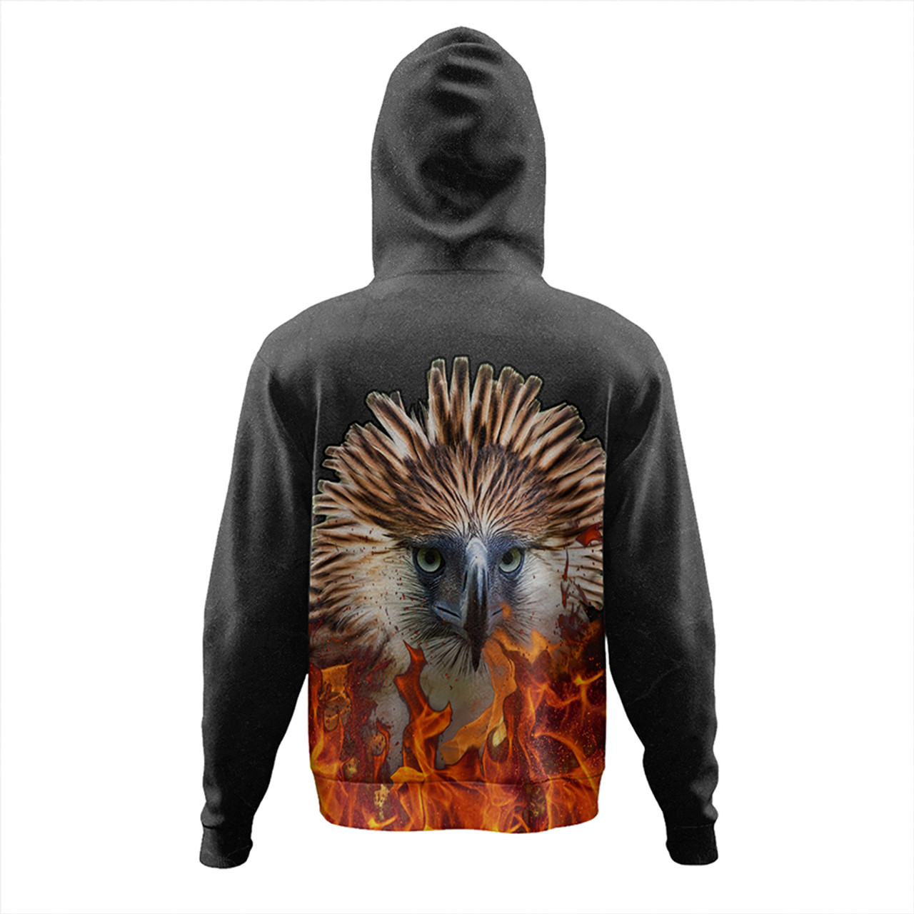 Philippines Hoodie Eagle Fire Style