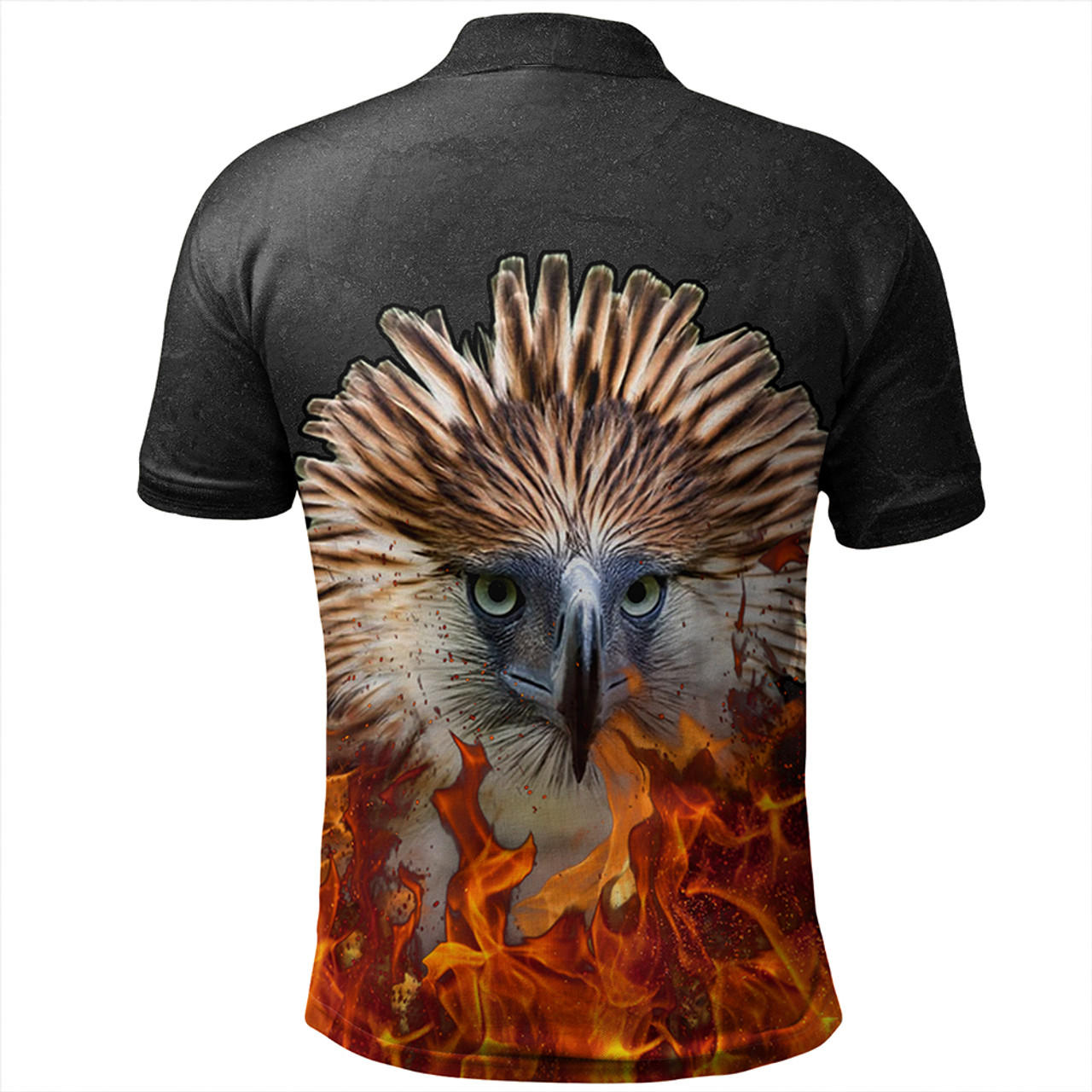 Philippines Polo Shirt Eagle Fire Style