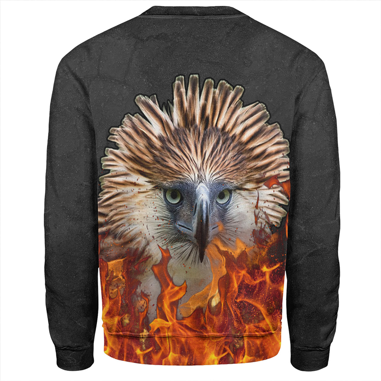 Philippines Sweatshirt Eagle Fire Style