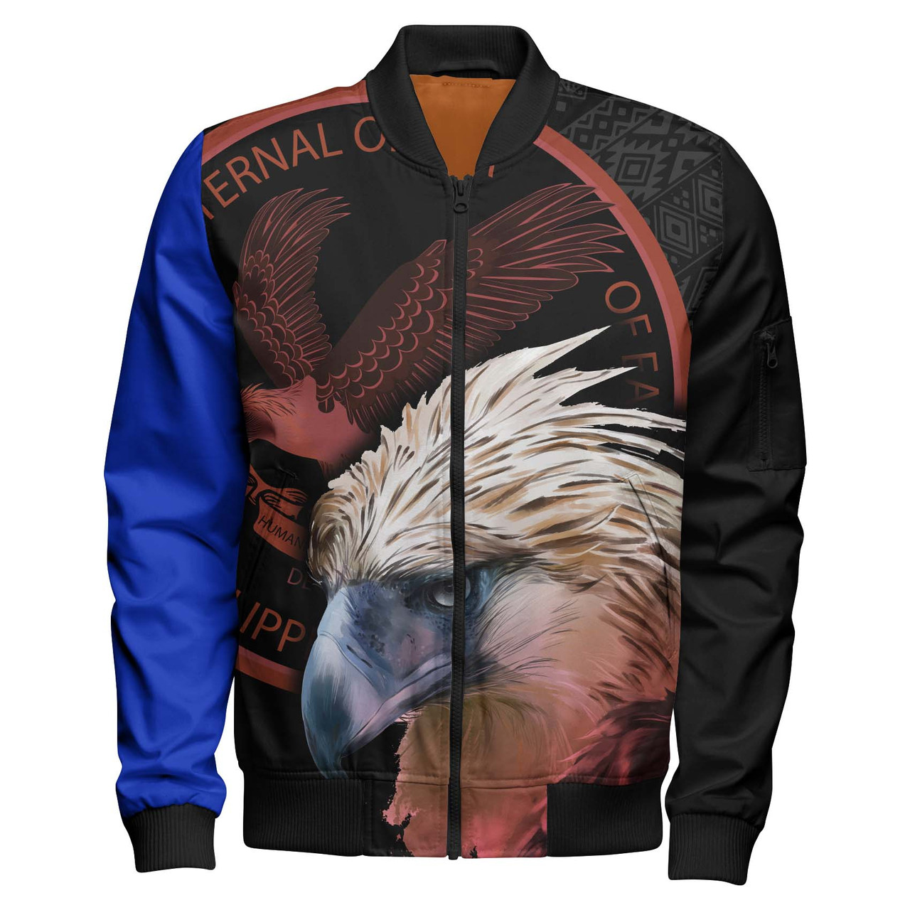 Philippines Bomber Jacket The Fraternal Order Of Eagles Polynesian