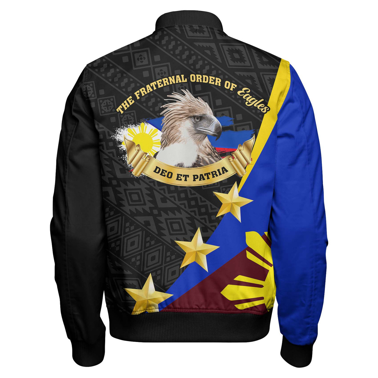 Philippines Bomber Jacket The Fraternal Order Of Eagles Polynesian