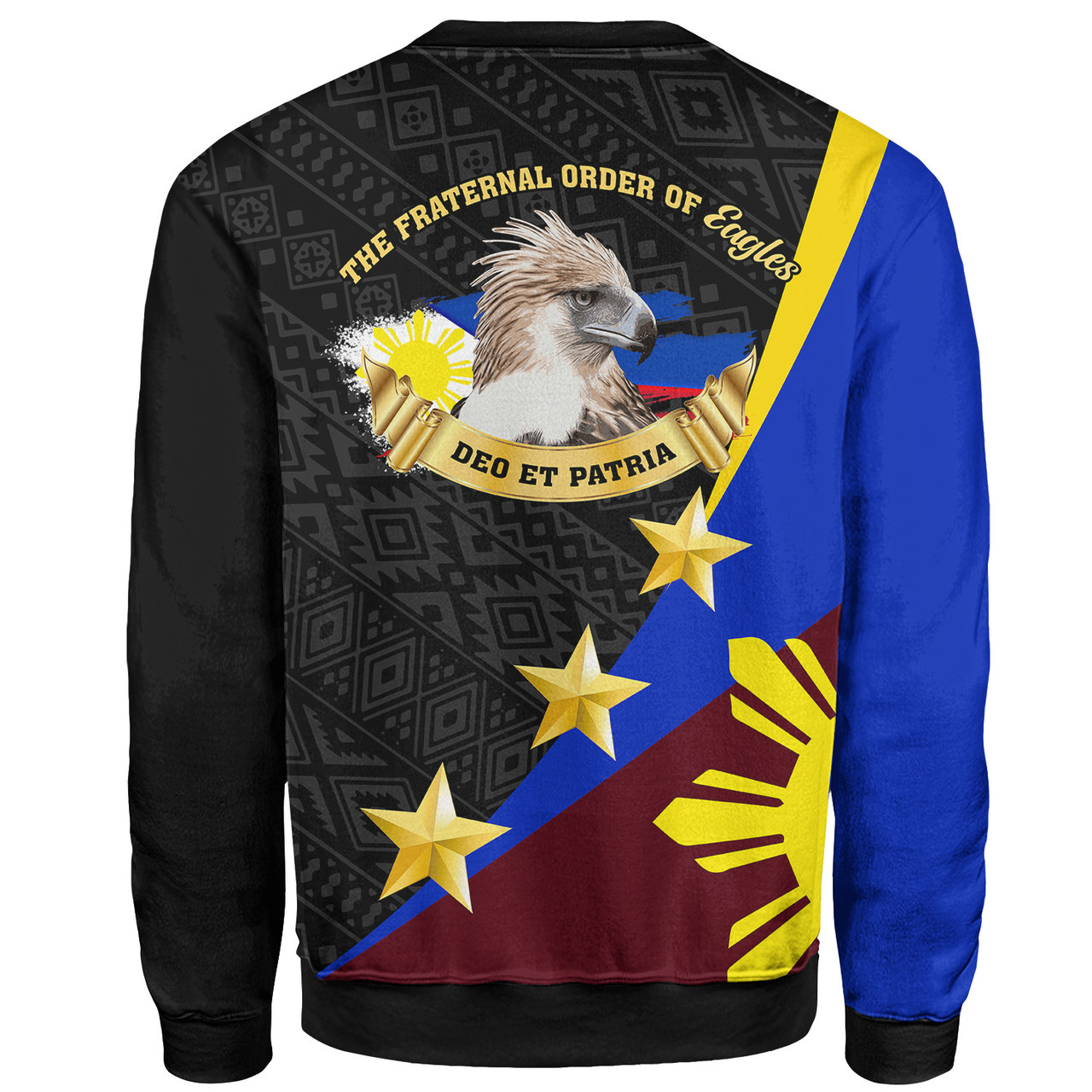 Philippines Sweatshirt The Fraternal Order Of Eagles Polynesian