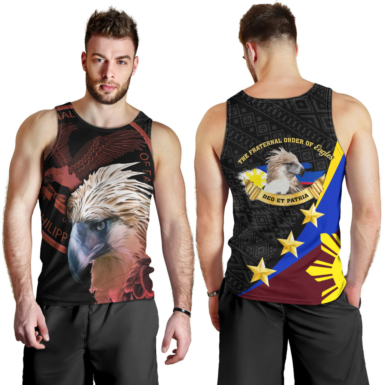 Philippines Men Tank Top The Fraternal Order Of Eagles Polynesian