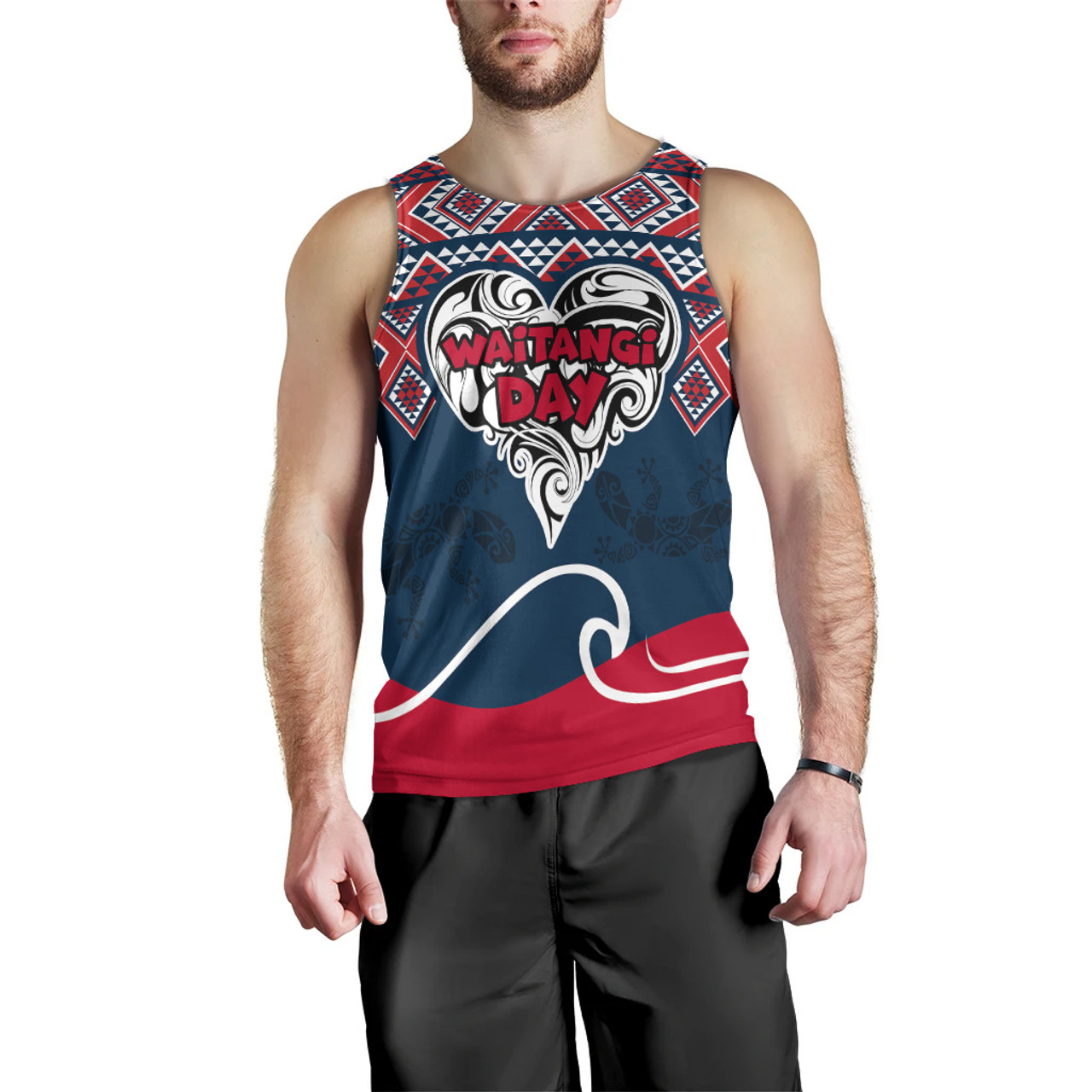 New Zealand Waitangi Day Tank Top - New Zealand Culture Happy Waitangi Day Gold Coast