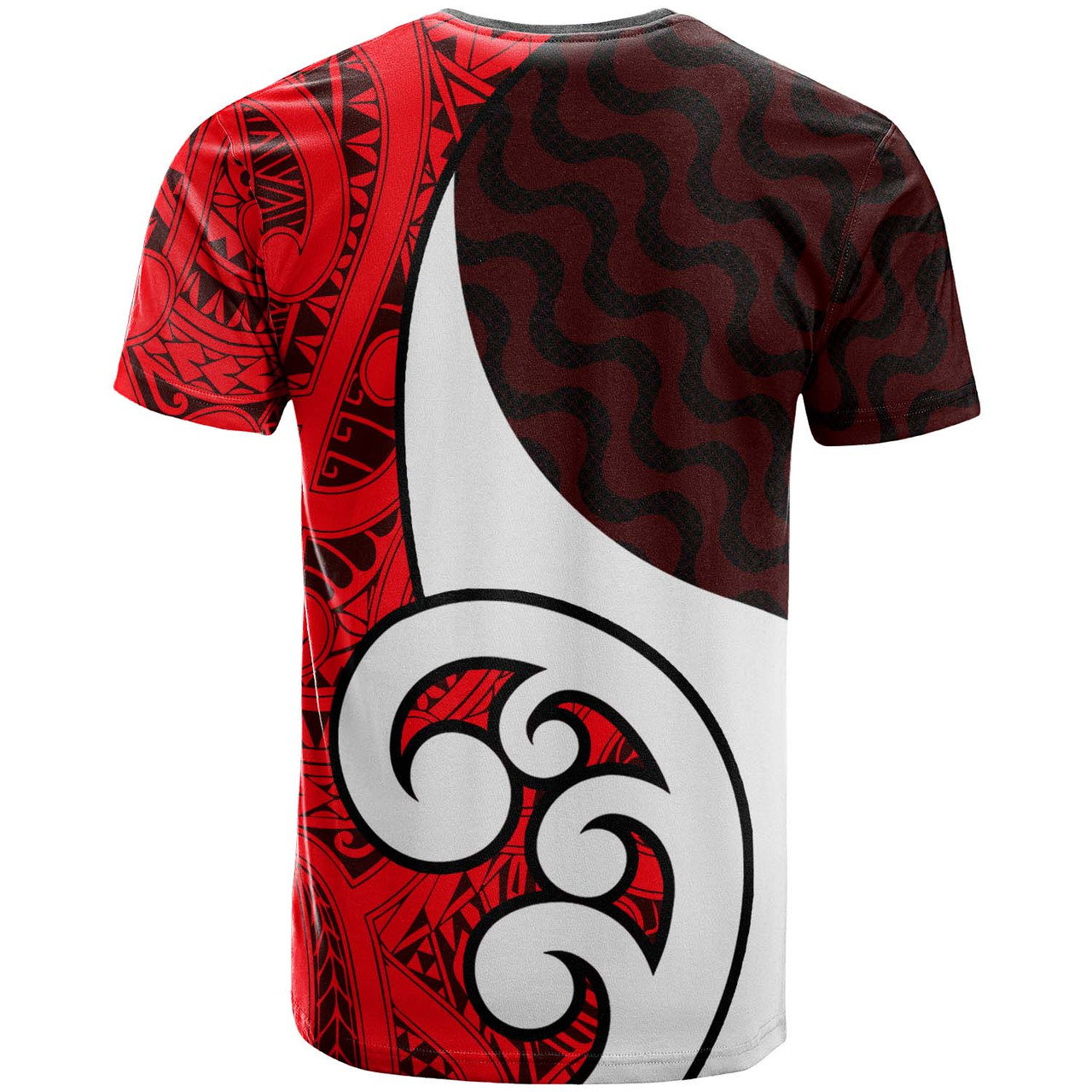 New Zealand T-shirt - Custom Flag of the United Tribes of New Zealand Waitangi Day