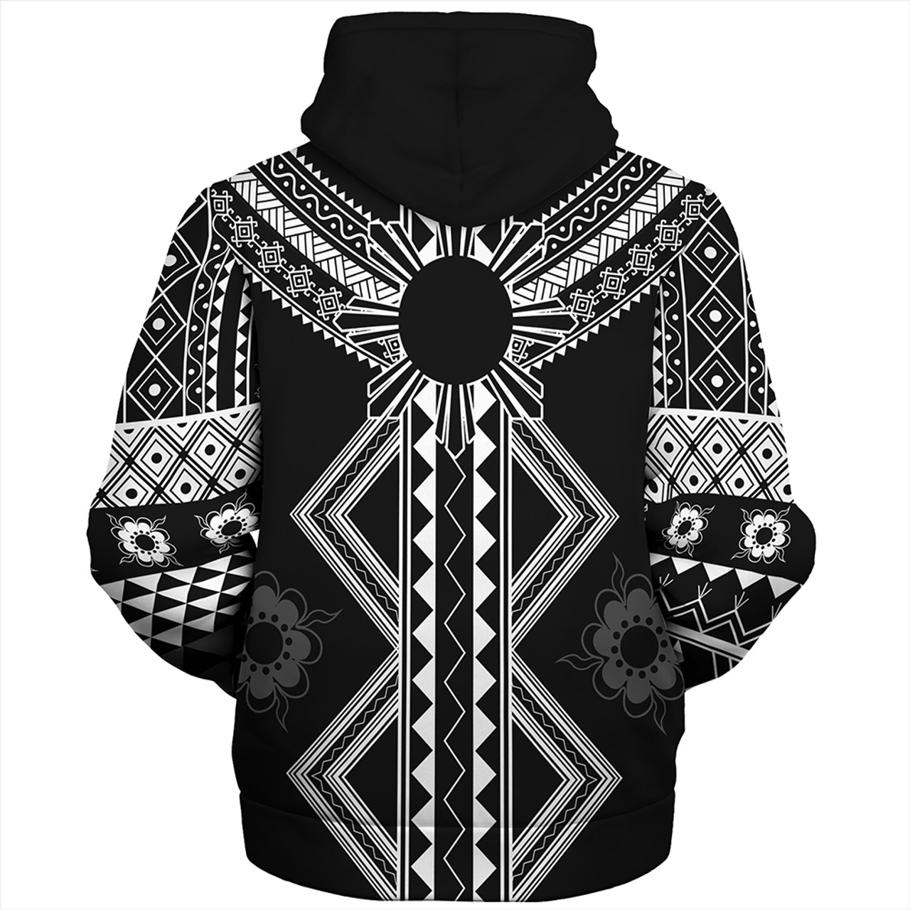 Philippines Sherpa Hoodie Tattoo Tribal Batok Symbols