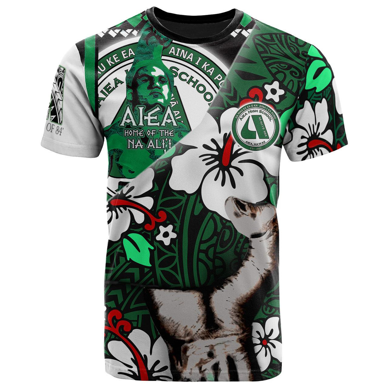 Aiea High School Patronage T-shirt - Home Of The NA' ALI'I