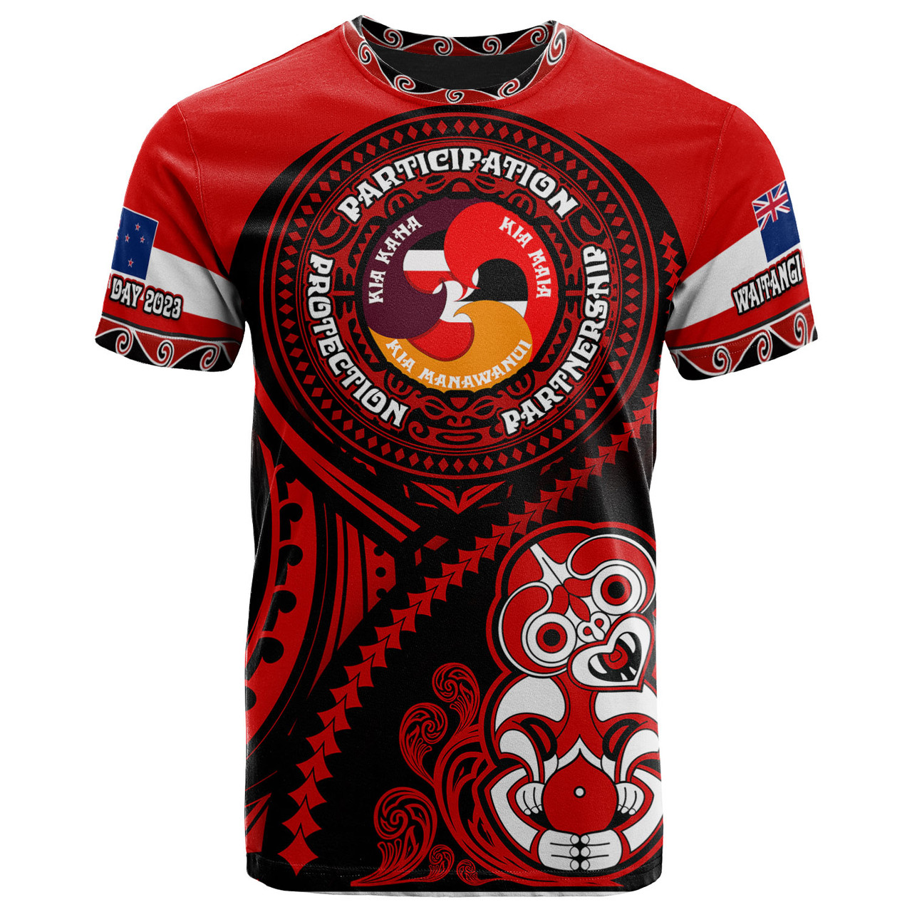 New Zealand Waitangi Day T-Shirt - Three Treaty of Waitangi Principles T-shirt