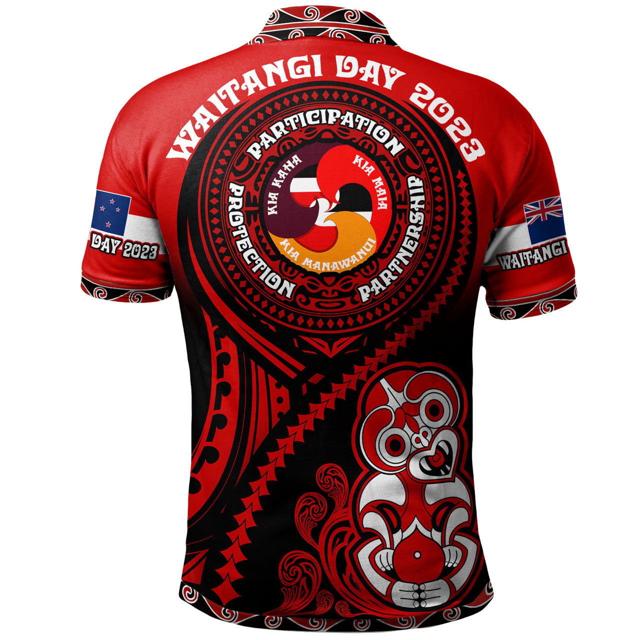 New Zealand Waitangi Day Polo Shirt - Three Treaty of Waitangi Principles T-shirt