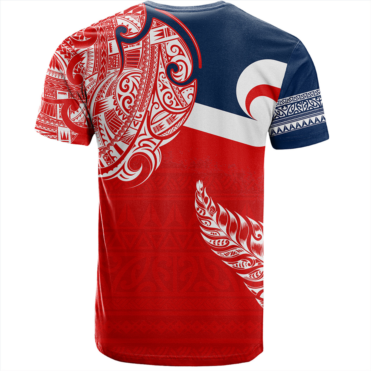 New Zealand T-Shirt Tino Rangatiratanga Maori With Silver Fern Version.2