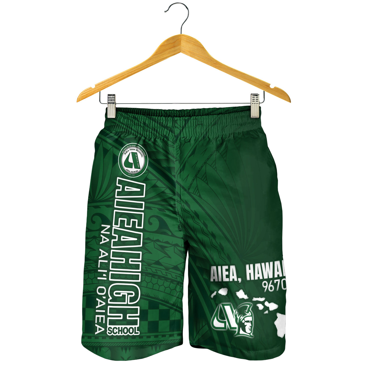 Hawaii Aiea High School Men Short - Na Ali'i  O'aiea Hawaii Patterns