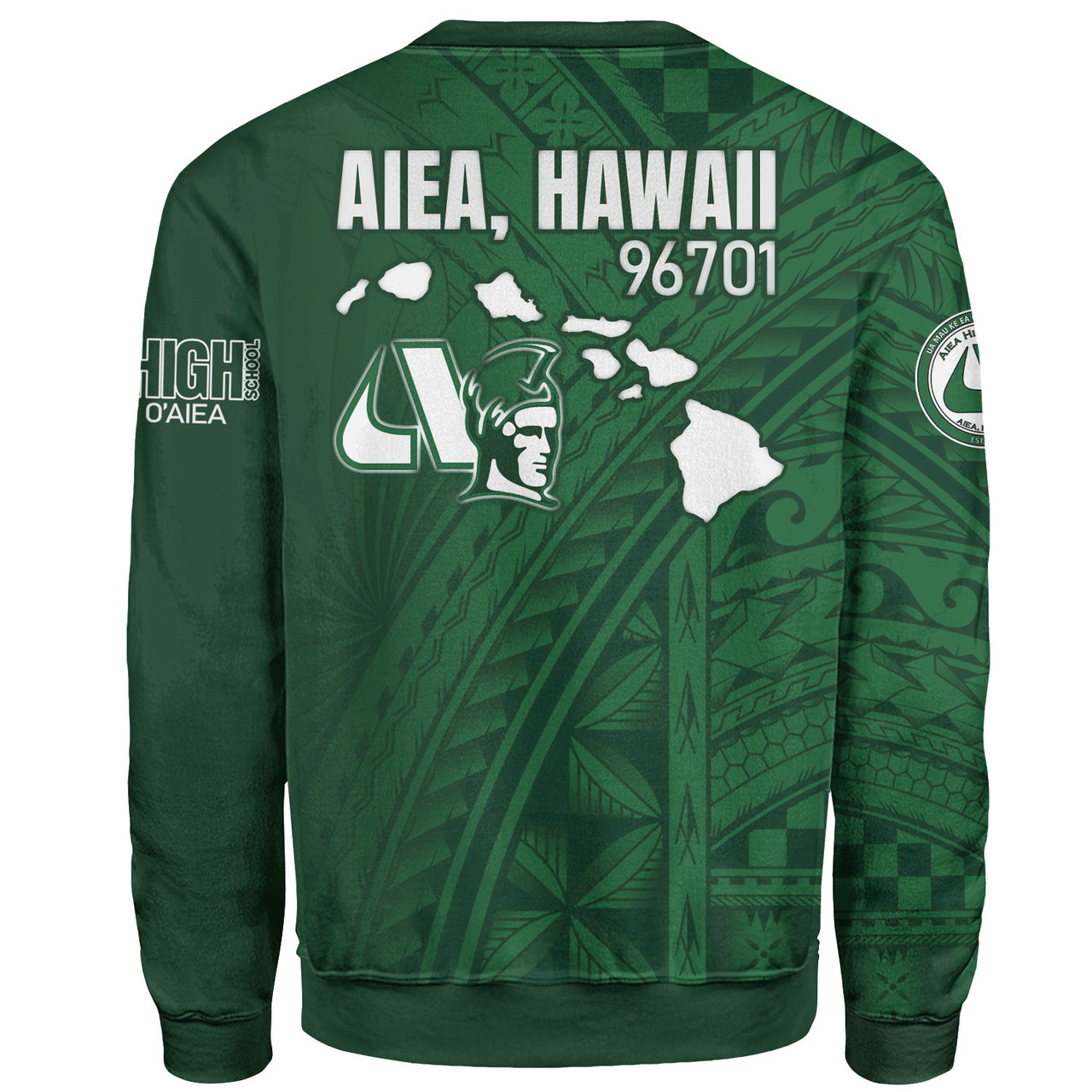 Hawaii Aiea High School Sweatshirt - Na Ali'i O'aiea Hawaii