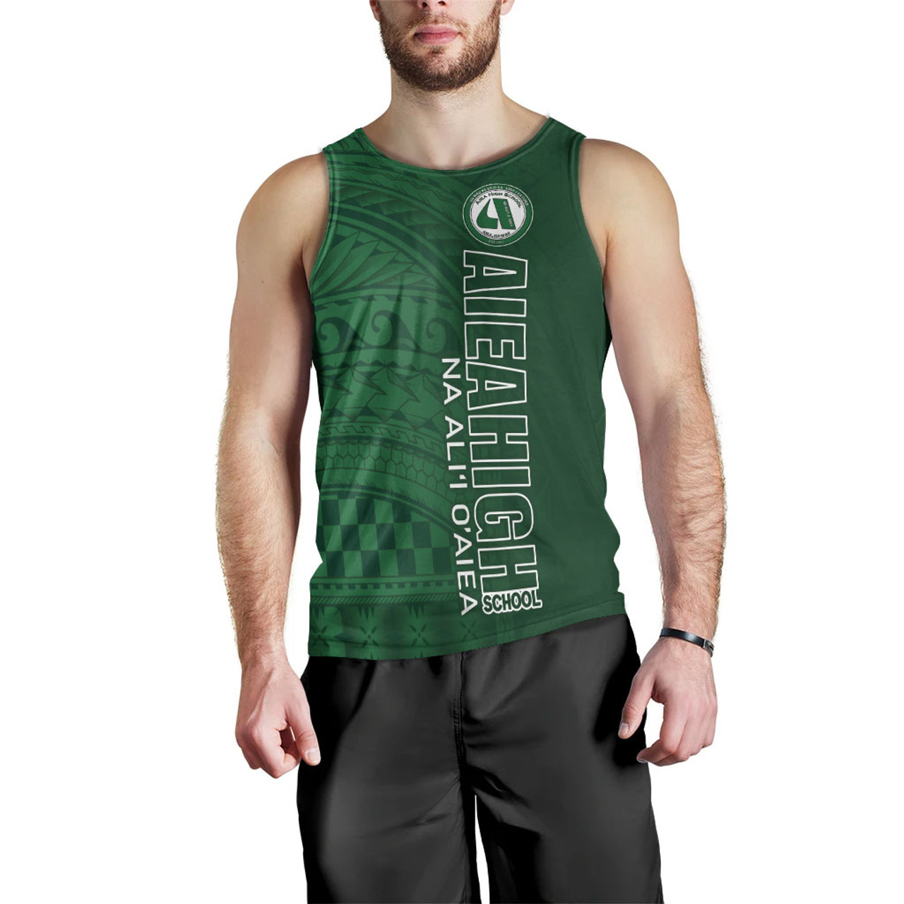 Hawaii Aiea High School Tank Top - Na Ali'i O'aiea Hawaii Patterns