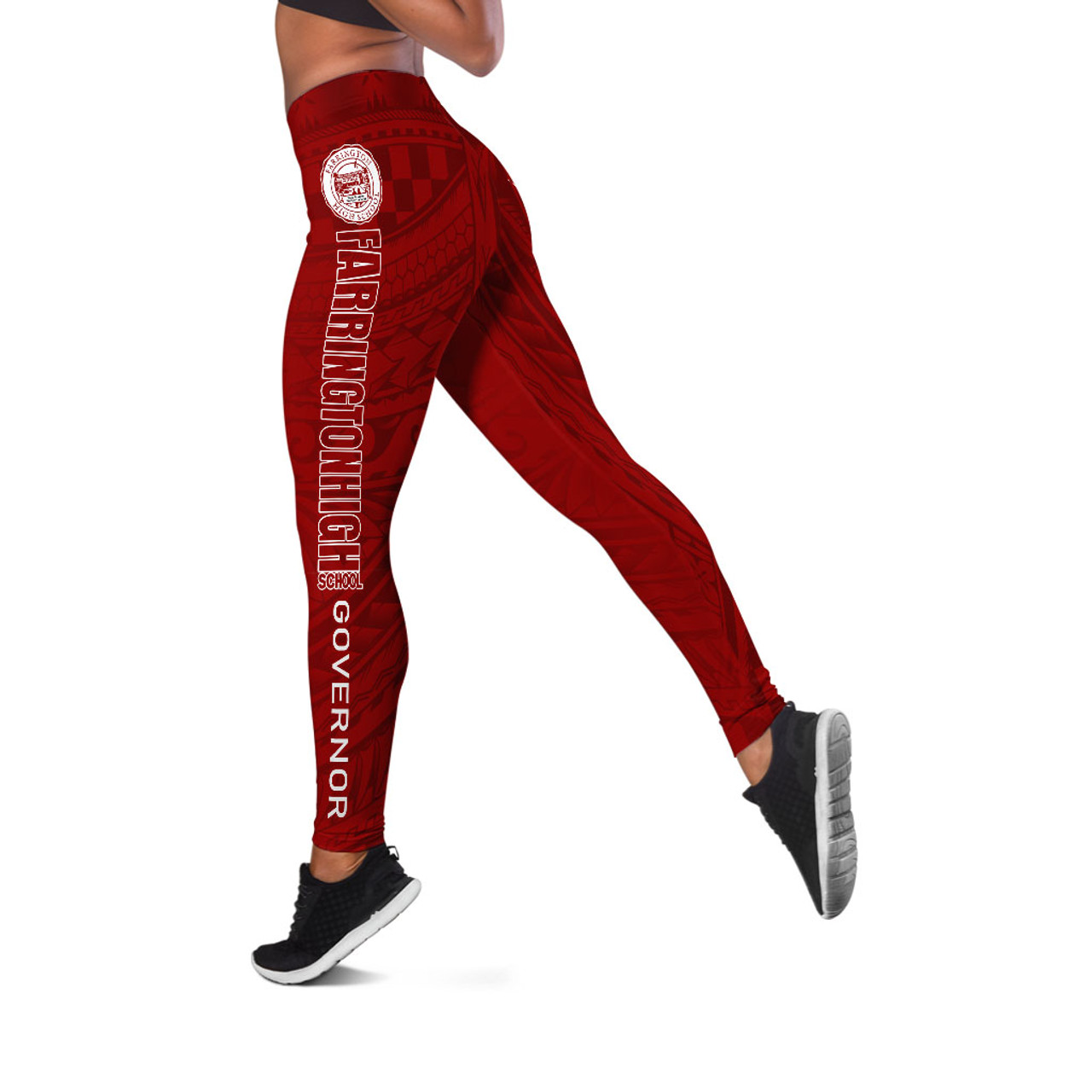 Hawaii Farrington High School Legging - Governor Hawaii Patterns