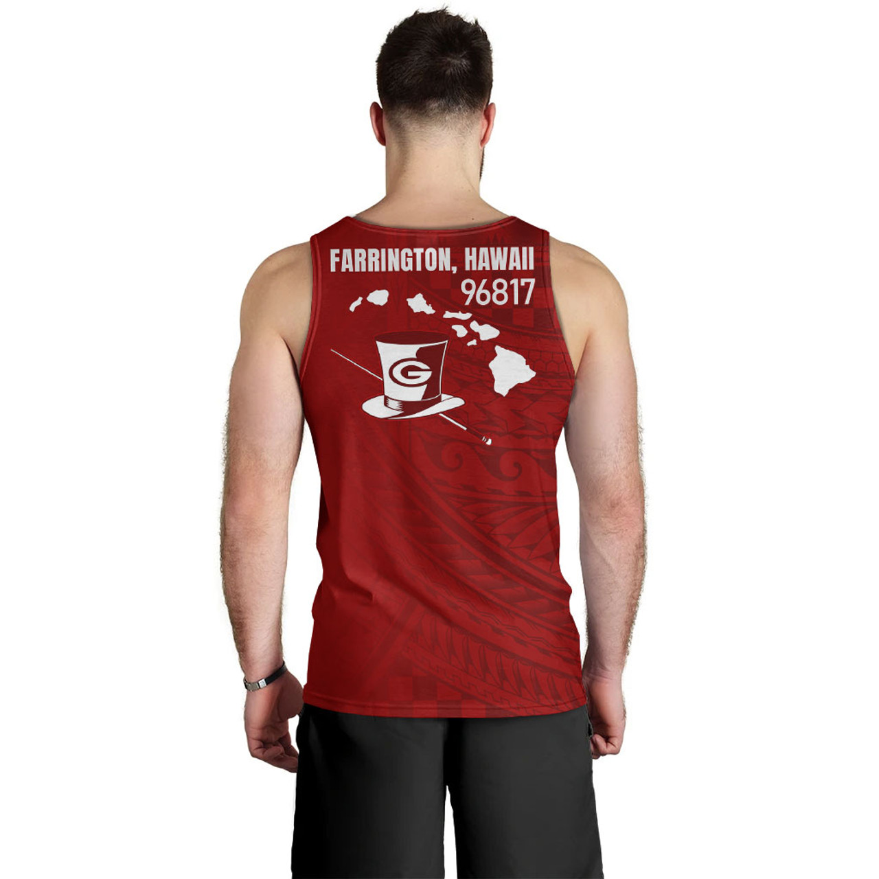 Hawaii Farrington High School Tank Top - Governor Hawaii Patterns