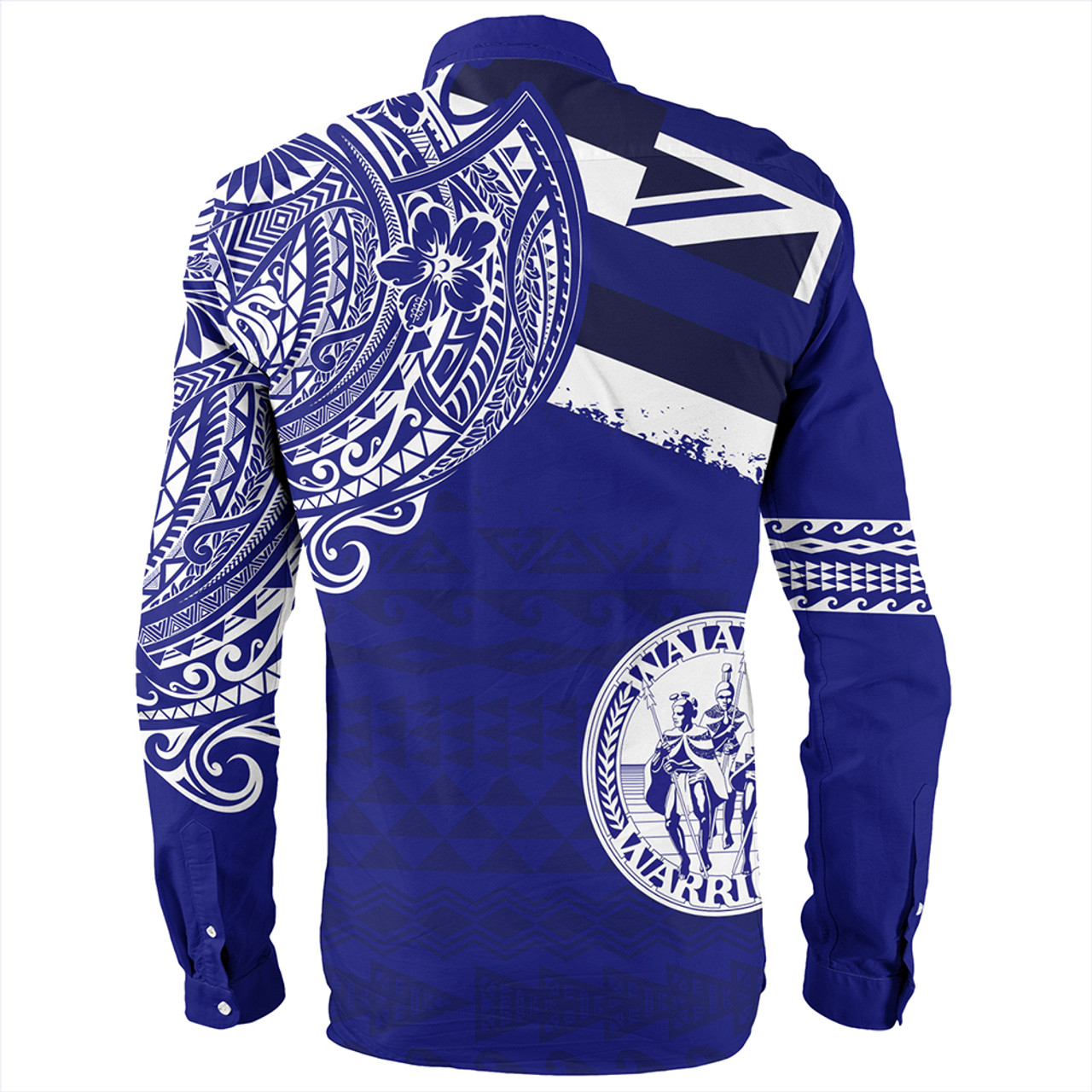 Hawaii Long Sleeve Shirt Waiakea High School With Crest Style