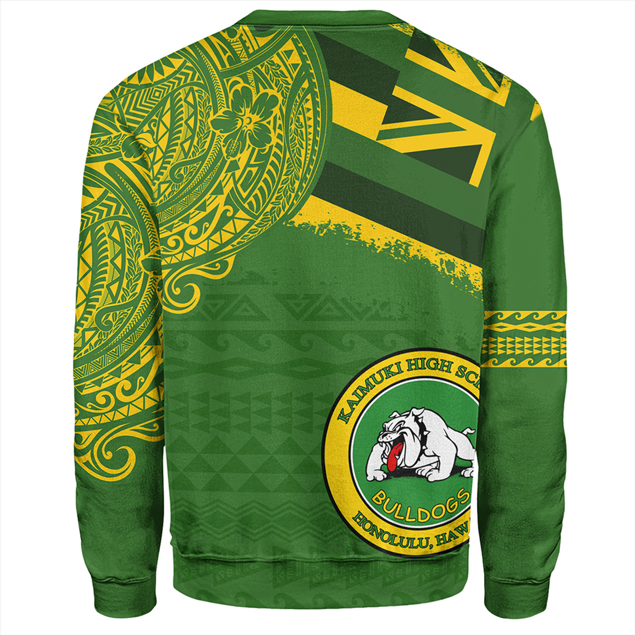 Hawaii Sweatshirt Kaimuki High School With Crest Style