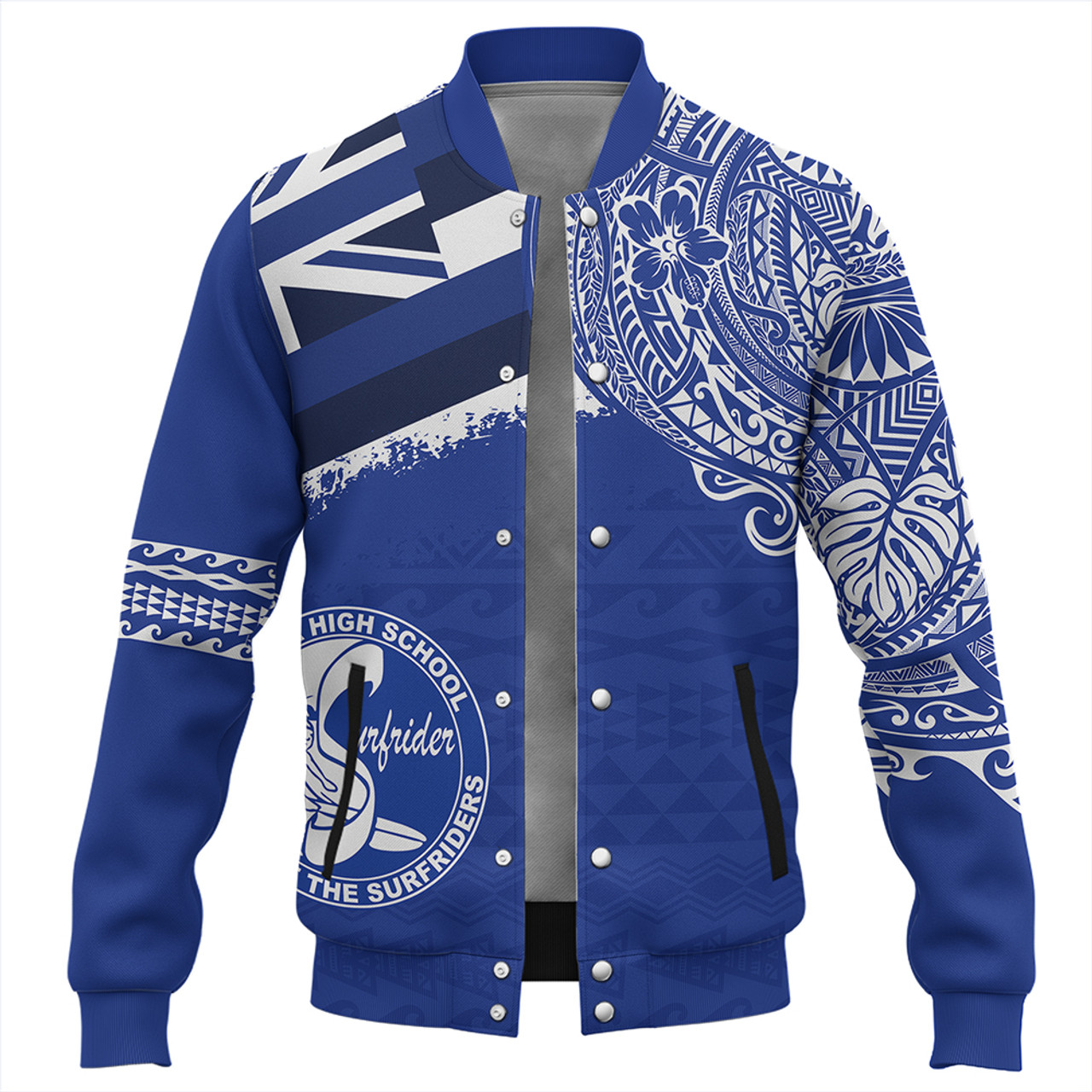 Hawaii Baseball Jacket Kailua High School With Crest Style