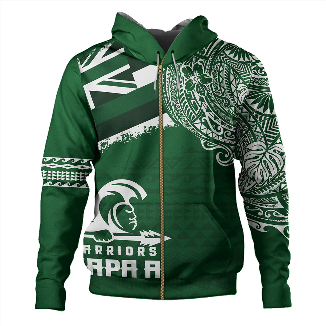 Hawaii Hoodie Kapaa High School With Crest Style