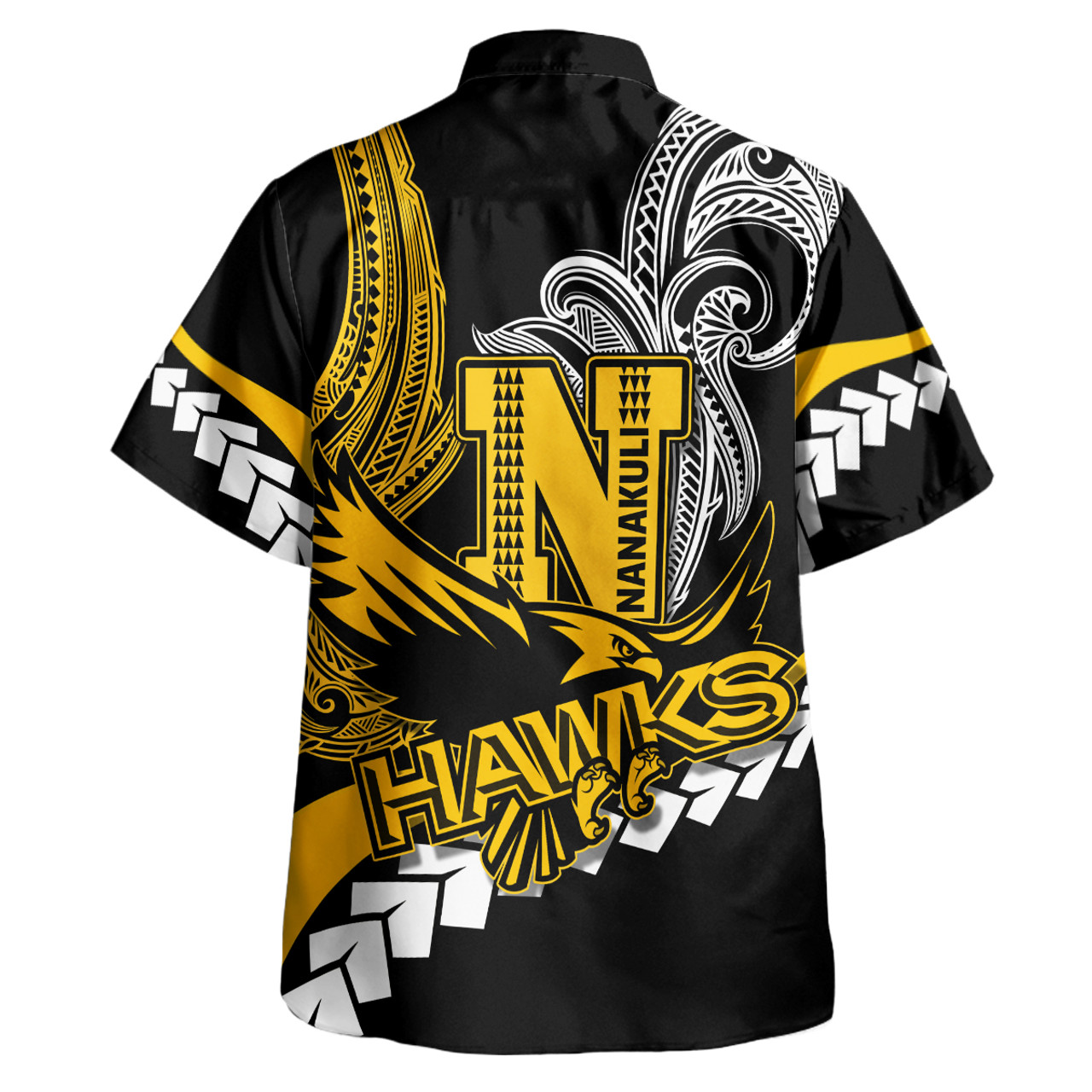 Hawaii Custom Hawaiian Shirt - Nanakuli High School Polynesian Tribal Pattern