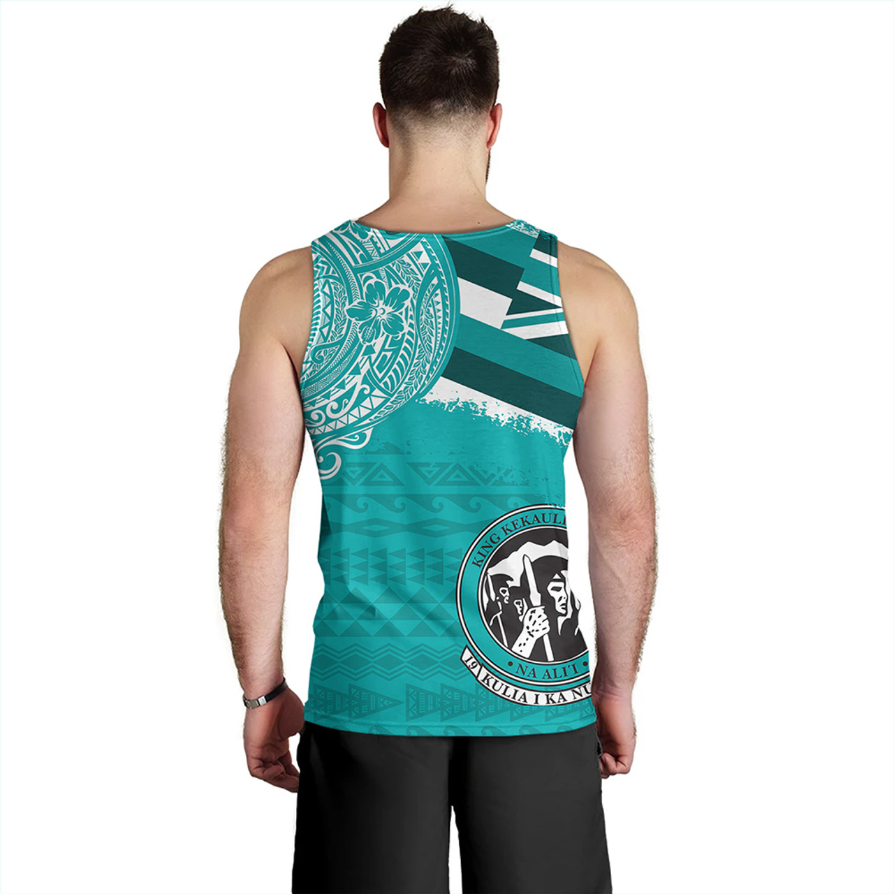 Hawaii Tank Top King Kekaulike High School With Crest Style