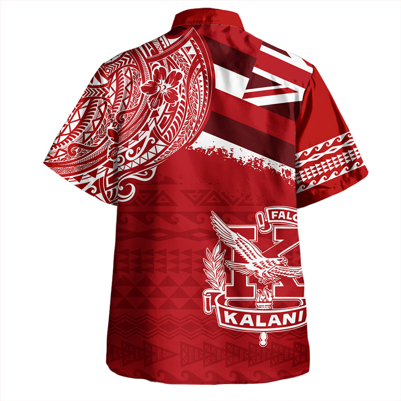 Hawaii Hawaiian Shirt Kalani High School With Crest Style