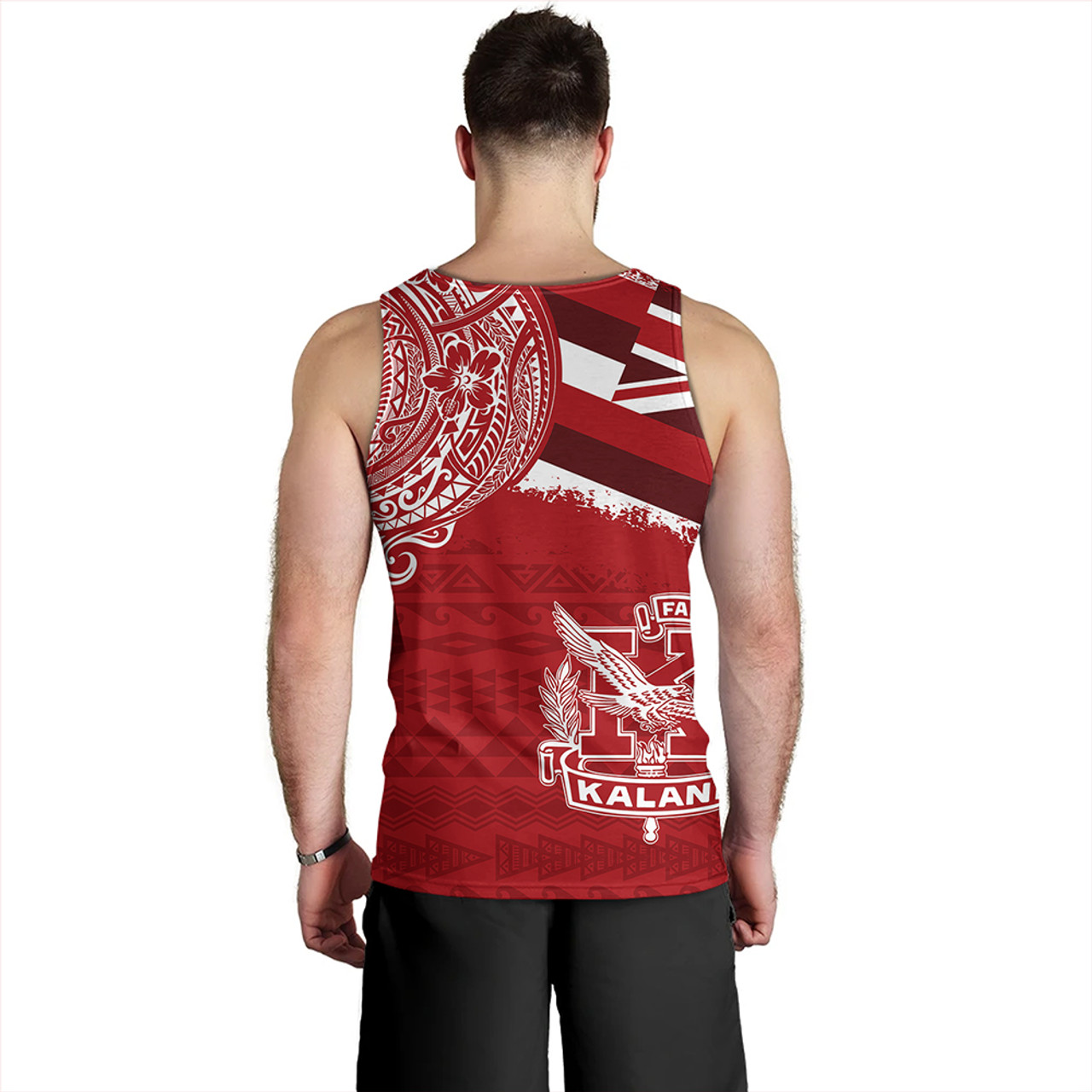 Hawaii Tank Top Kalani High School With Crest Style