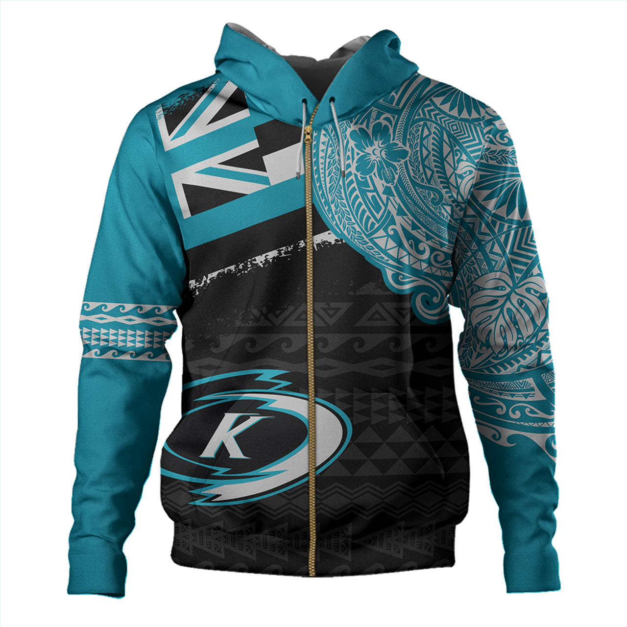 Hawaii Hoodie Kapolei High School With Crest Style