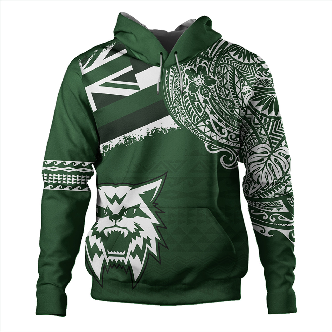 Hawaii Hoodie Konawaena High School With Crest Style