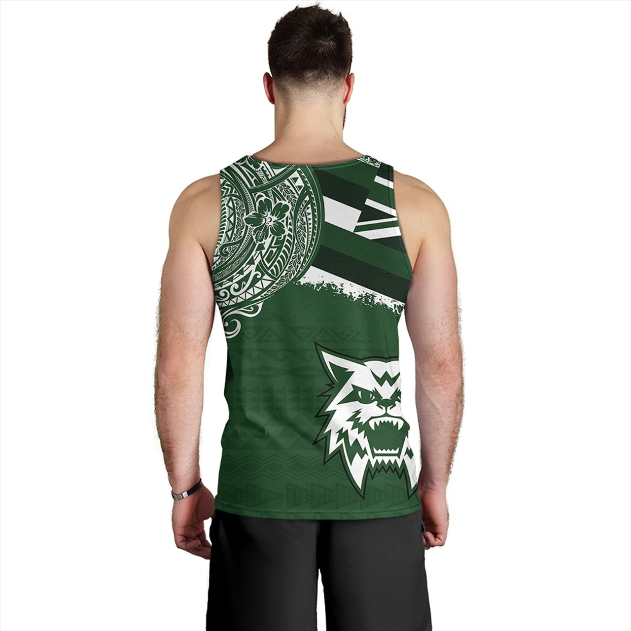 Hawaii Tank Top Konawaena High School With Crest Style