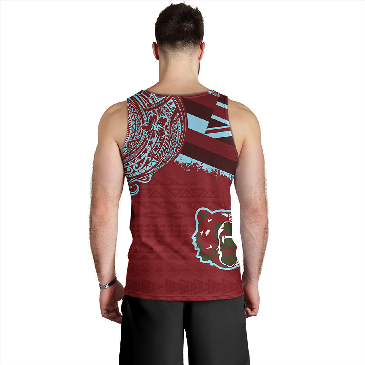 Hawaii Tank Top Henry Perrine Baldwin High School With Crest Style