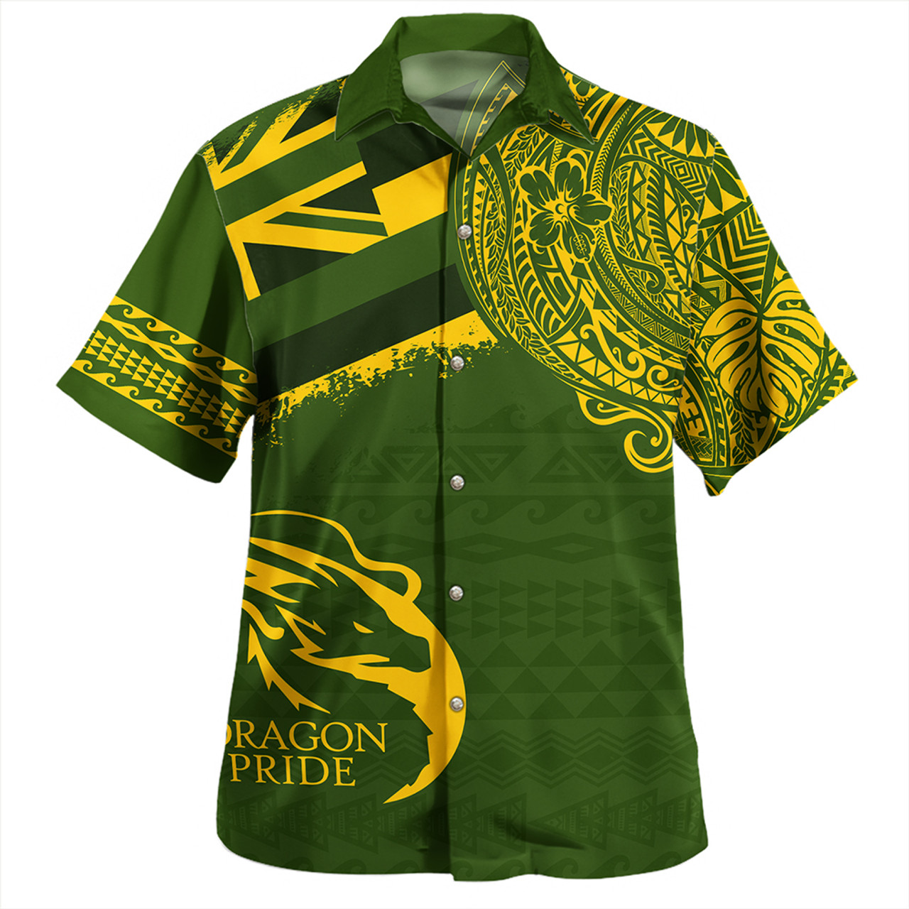 Hawaii Hawaiian Shirt Honokaa High And Intermediate School With Crest Style