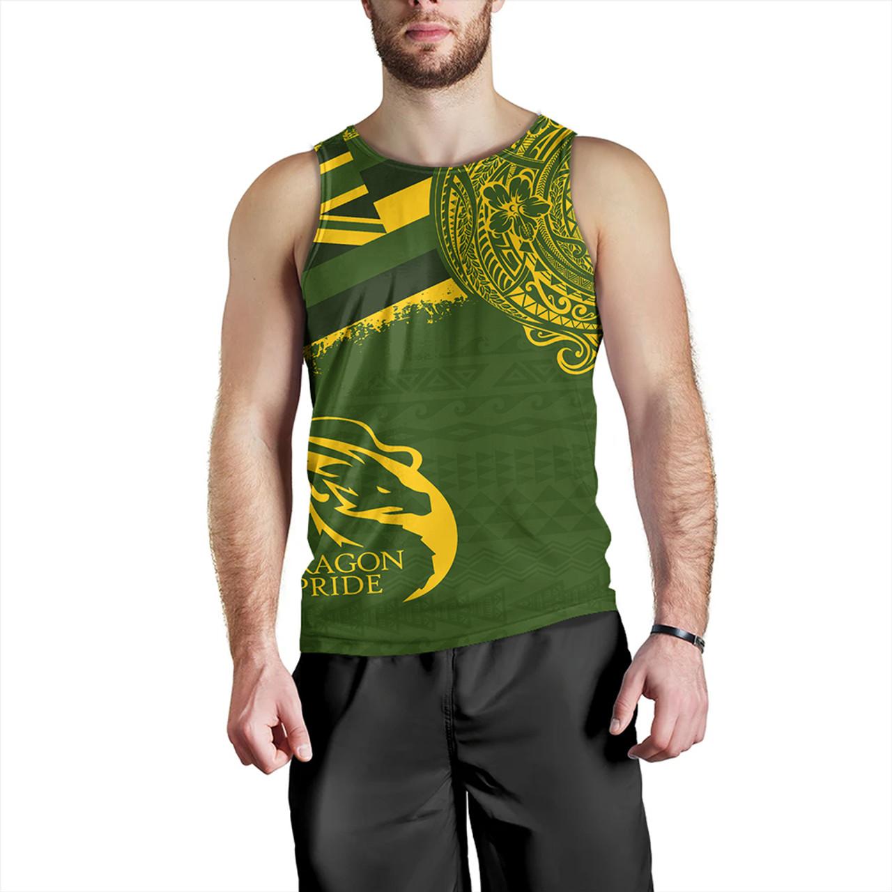 Hawaii Tank Top Honokaa High And Intermediate School With Crest Style