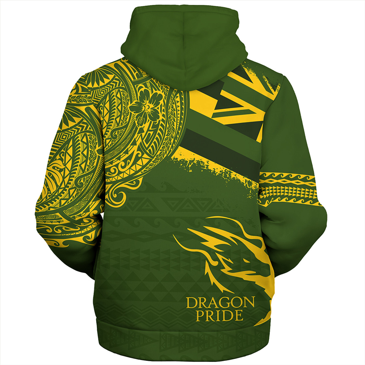 Hawaii Sherpa Hoodie Honokaa High And Intermediate School With Crest Style