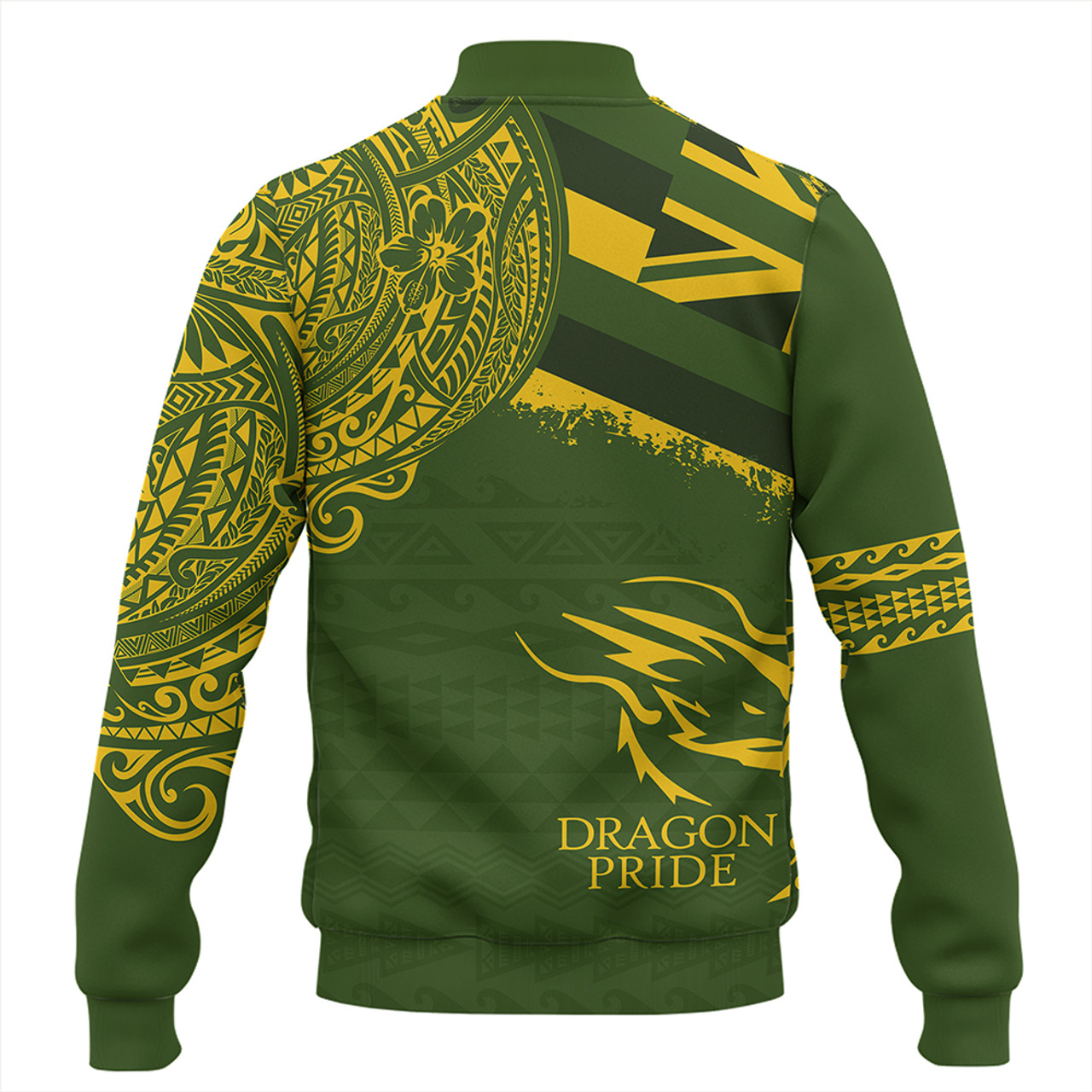 Hawaii Baseball Jacket Honokaa High And Intermediate School With Crest Style