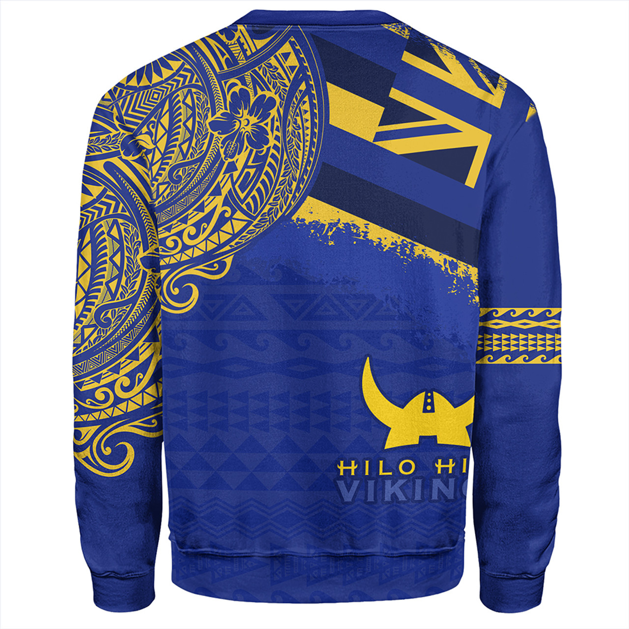 Hawaii Sweatshirt Hilo High School With Crest Style