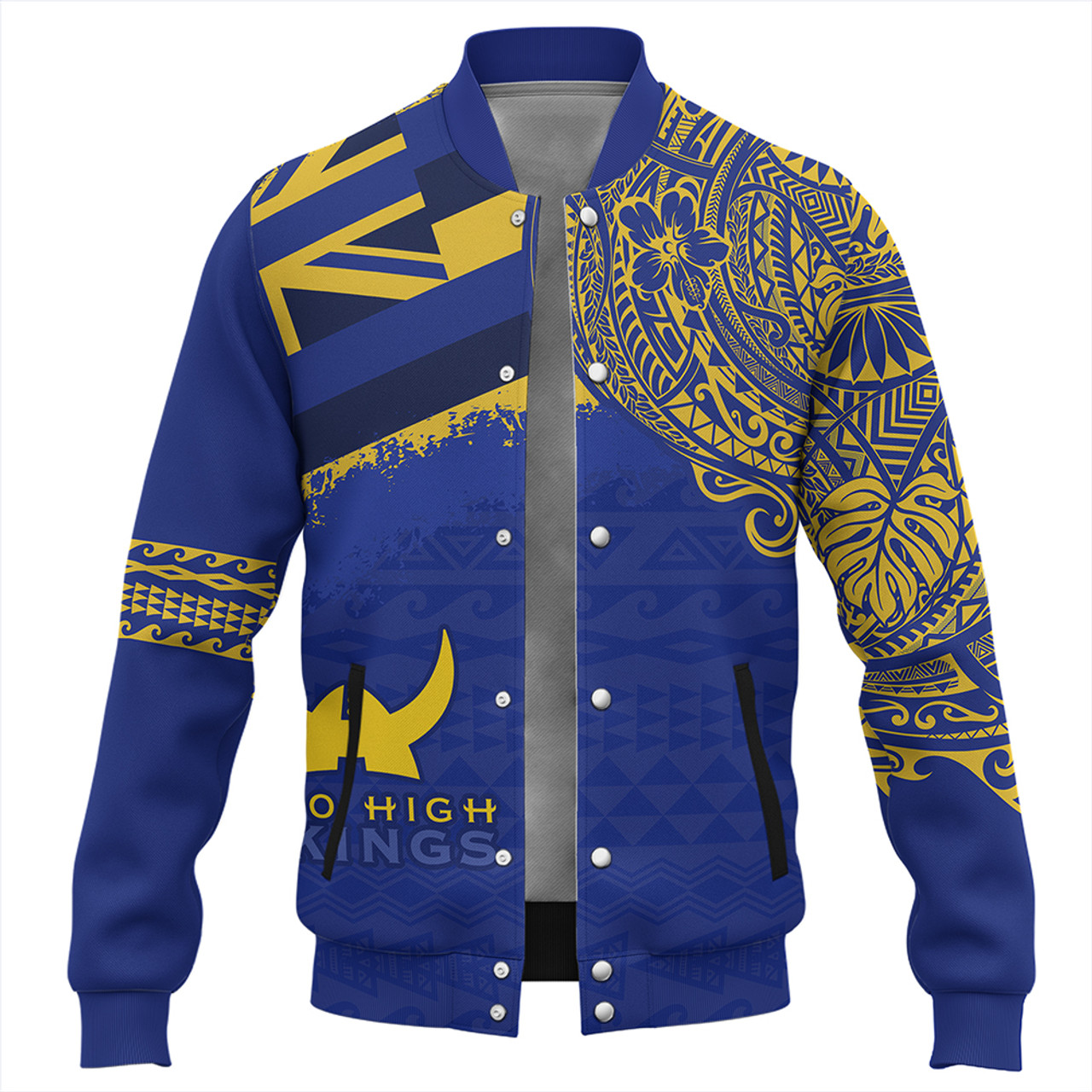 Hawaii Baseball Jacket Hilo High School With Crest Style