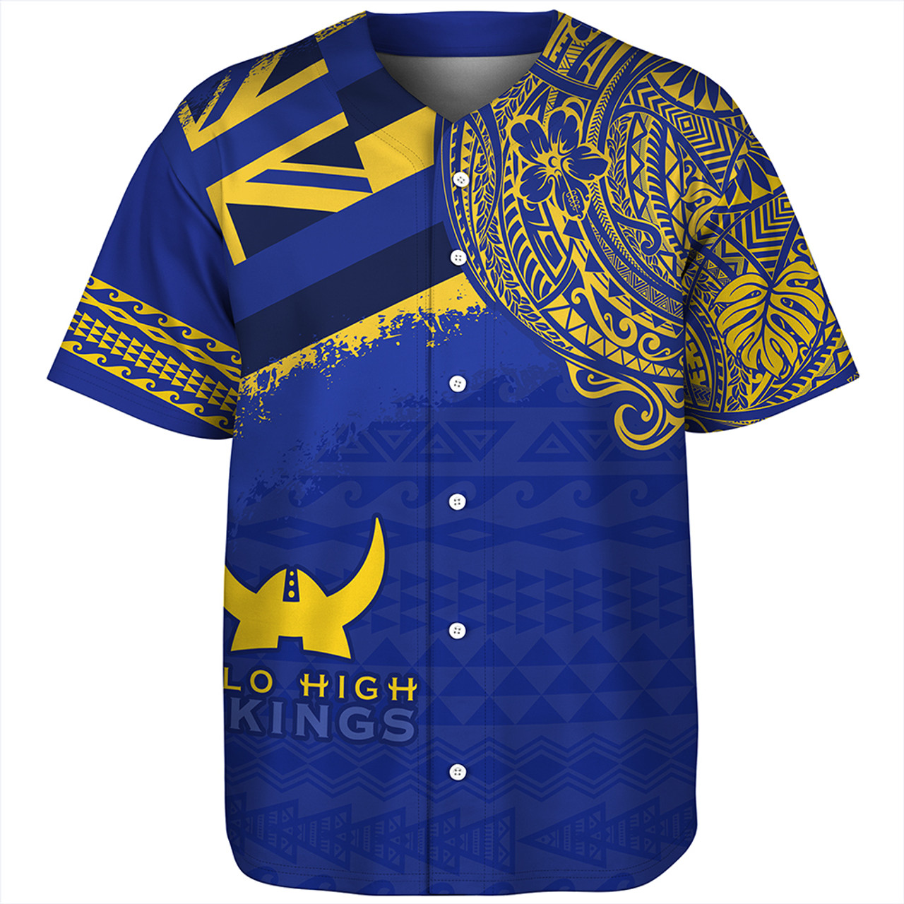 Hawaii Baseball Shirt Hilo High School With Crest Style