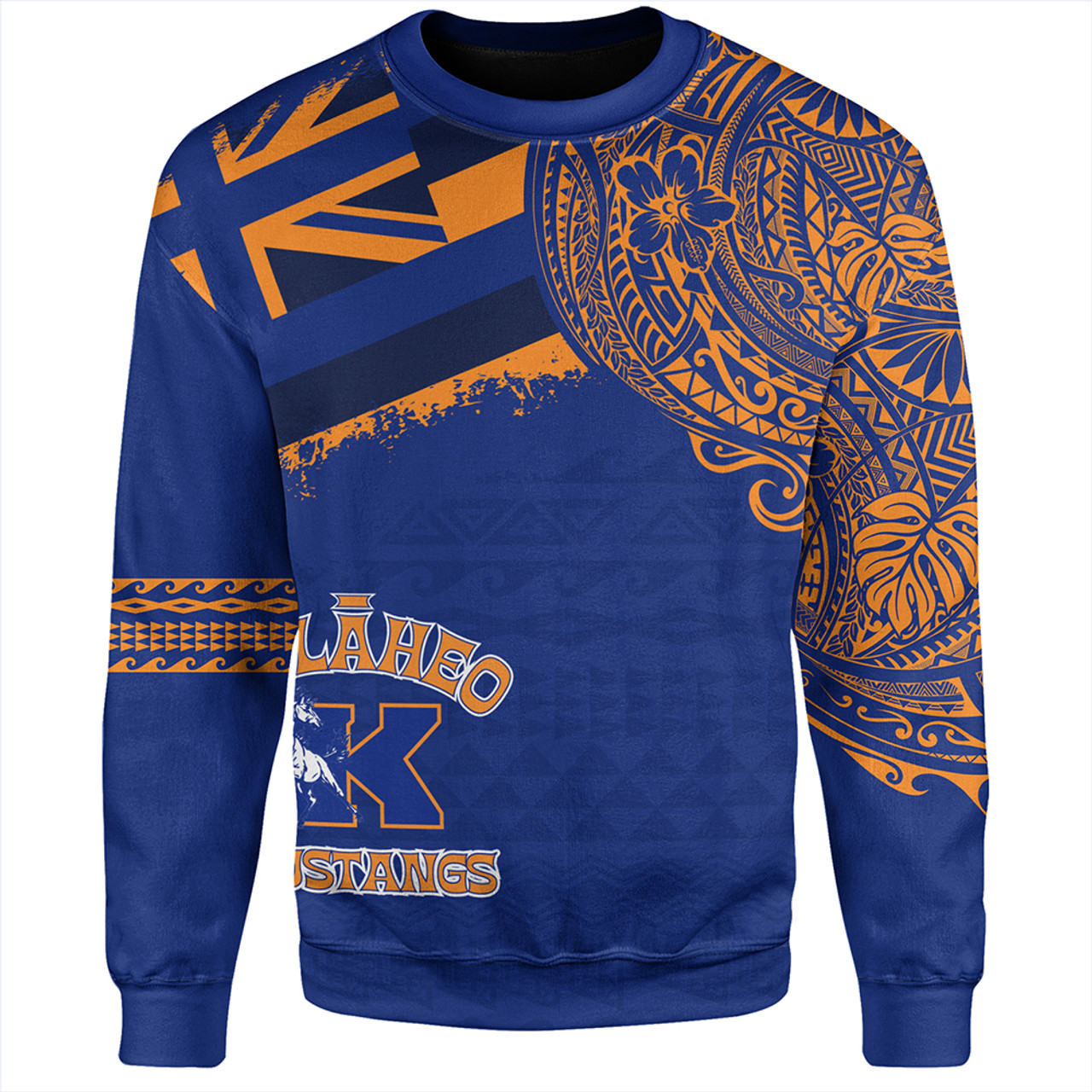 Hawaii Sweatshirt Kalaheo With Crest Style