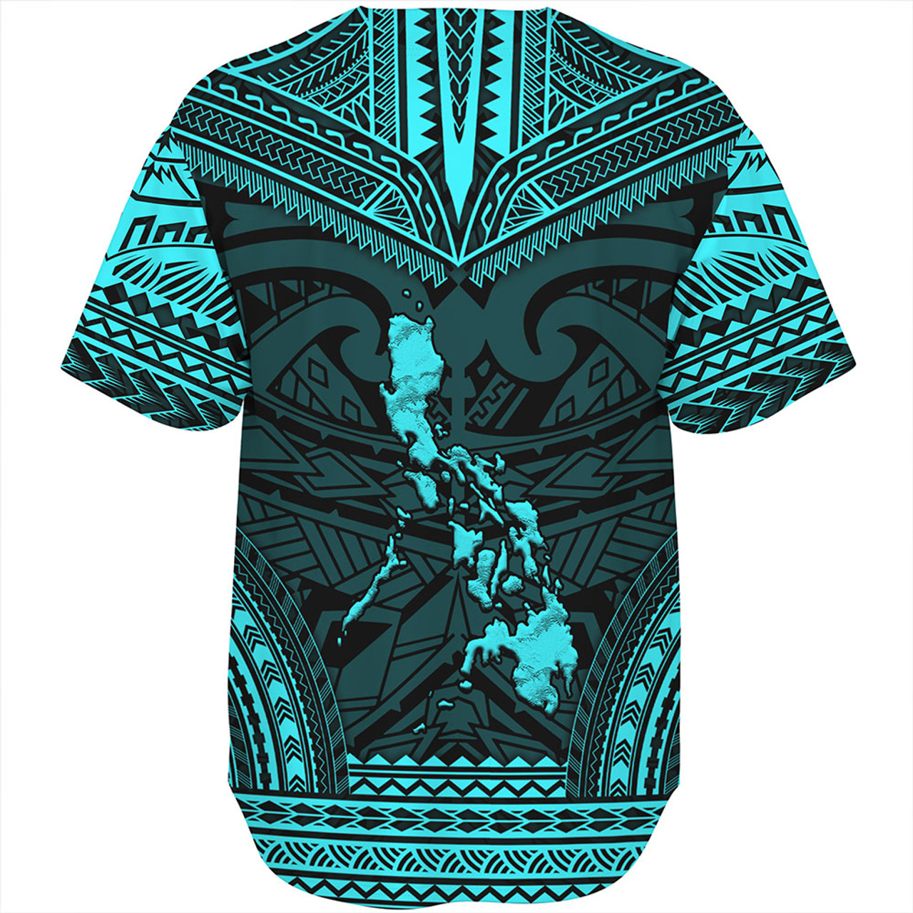 Philippines Baseball Shirt - Philippines Cheif Tattoo Patterns Style