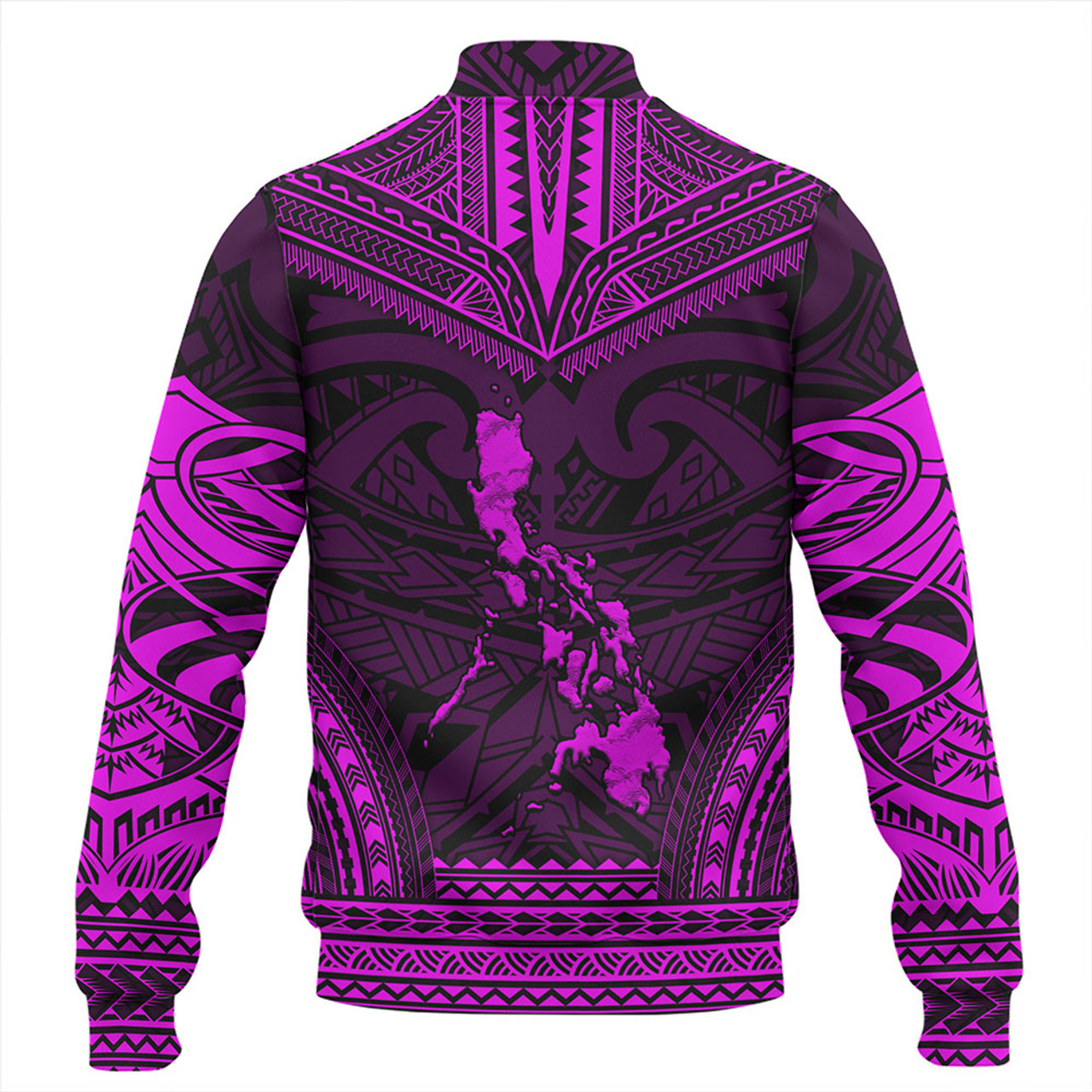 Philippines Baseball Jacket - Philippines Cheif Tattoo Patterns Style