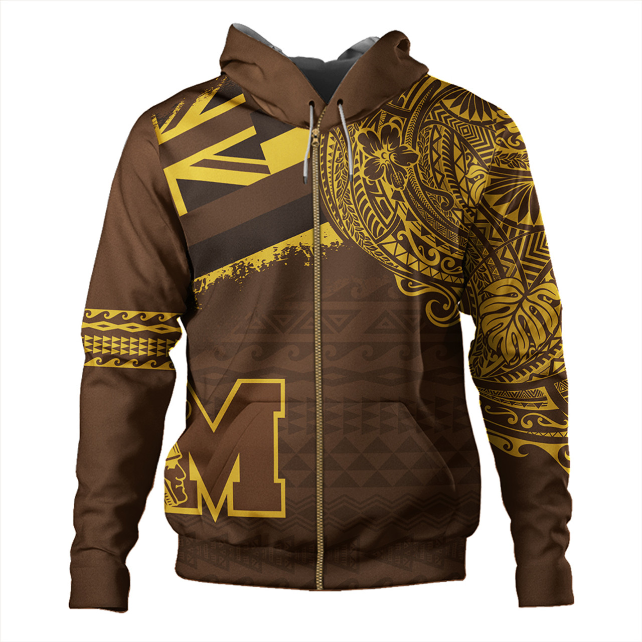 Hawaii Hoodie Mililani High School With Crest Style