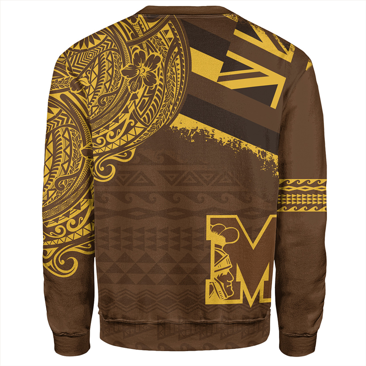 Hawaii Sweatshirt Mililani High School With Crest Style